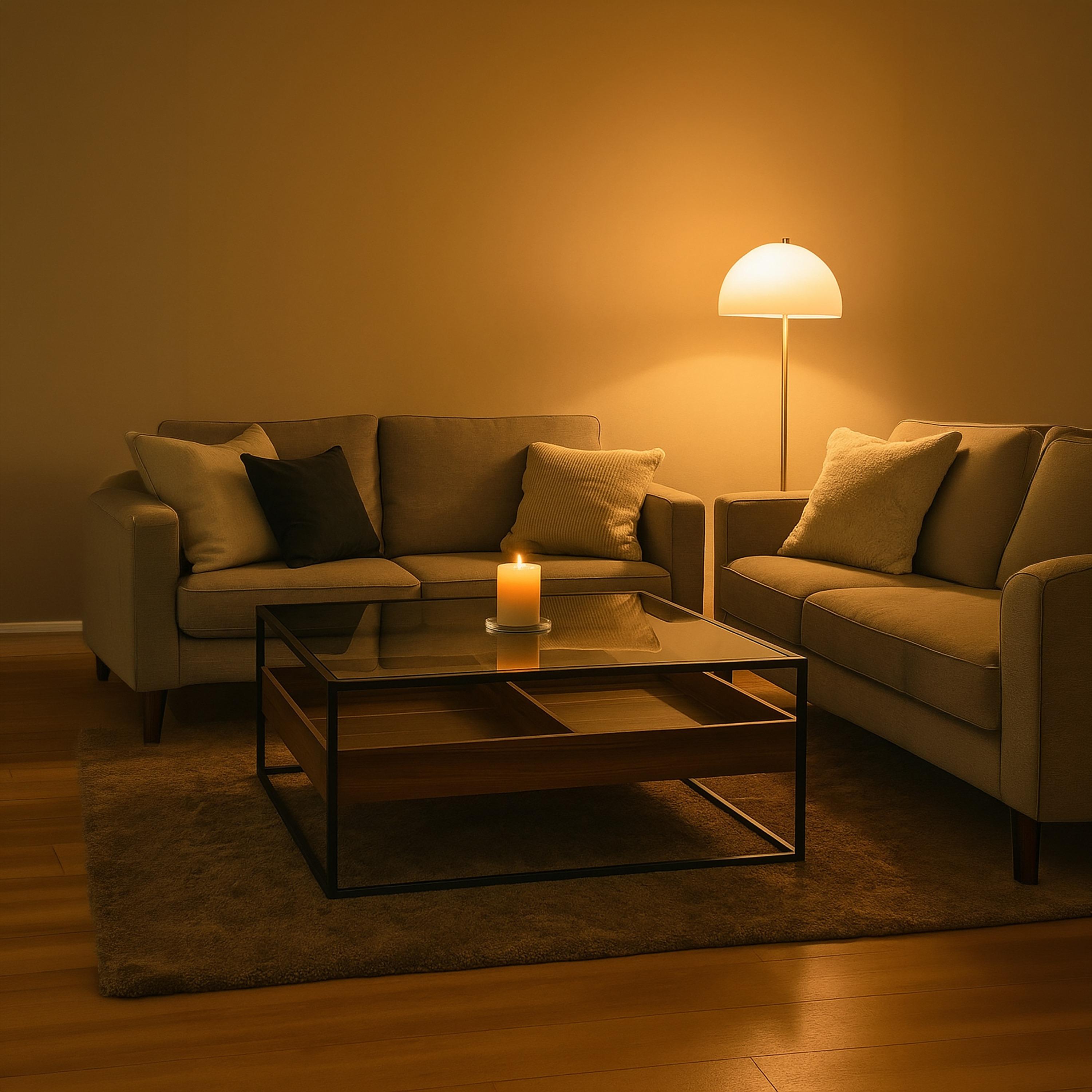 Maria Homes Glass Centre Table 100×100×45 cm-furniture-livingroom-coffeetables-image-5