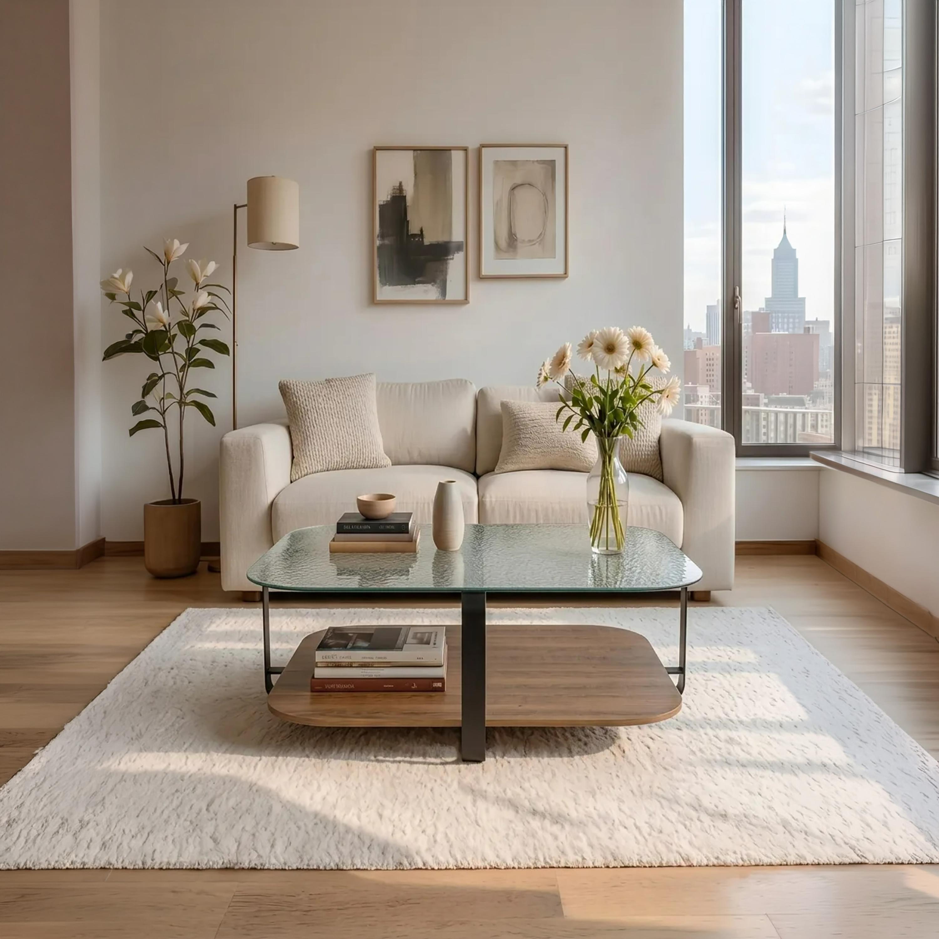 طاولة وسط زجاجية من ماريا هومز-furniture-livingroom-coffeetables-image-2