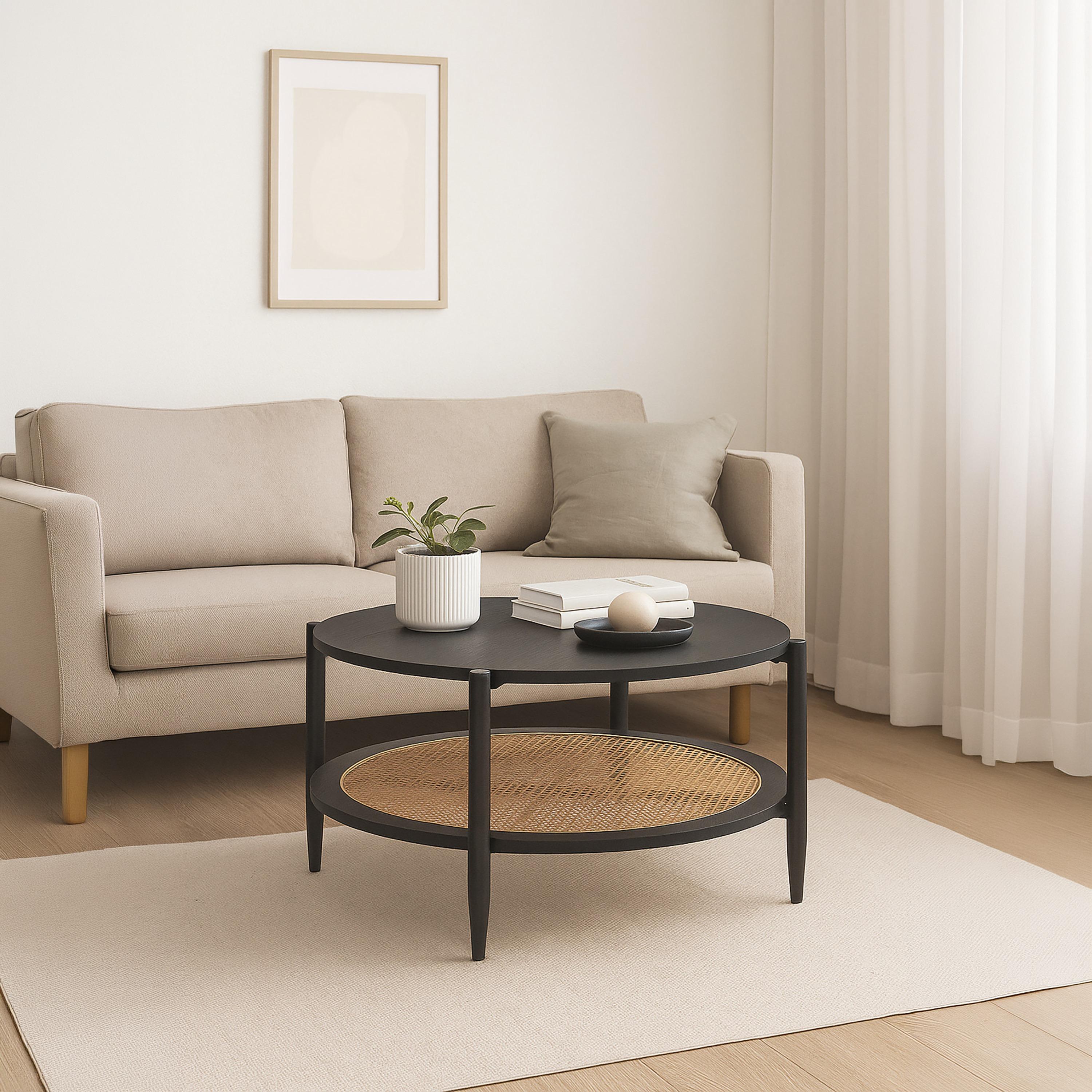 طاولة وسط راتان من ماريا هومز-furniture-livingroom-coffeetables-image-4