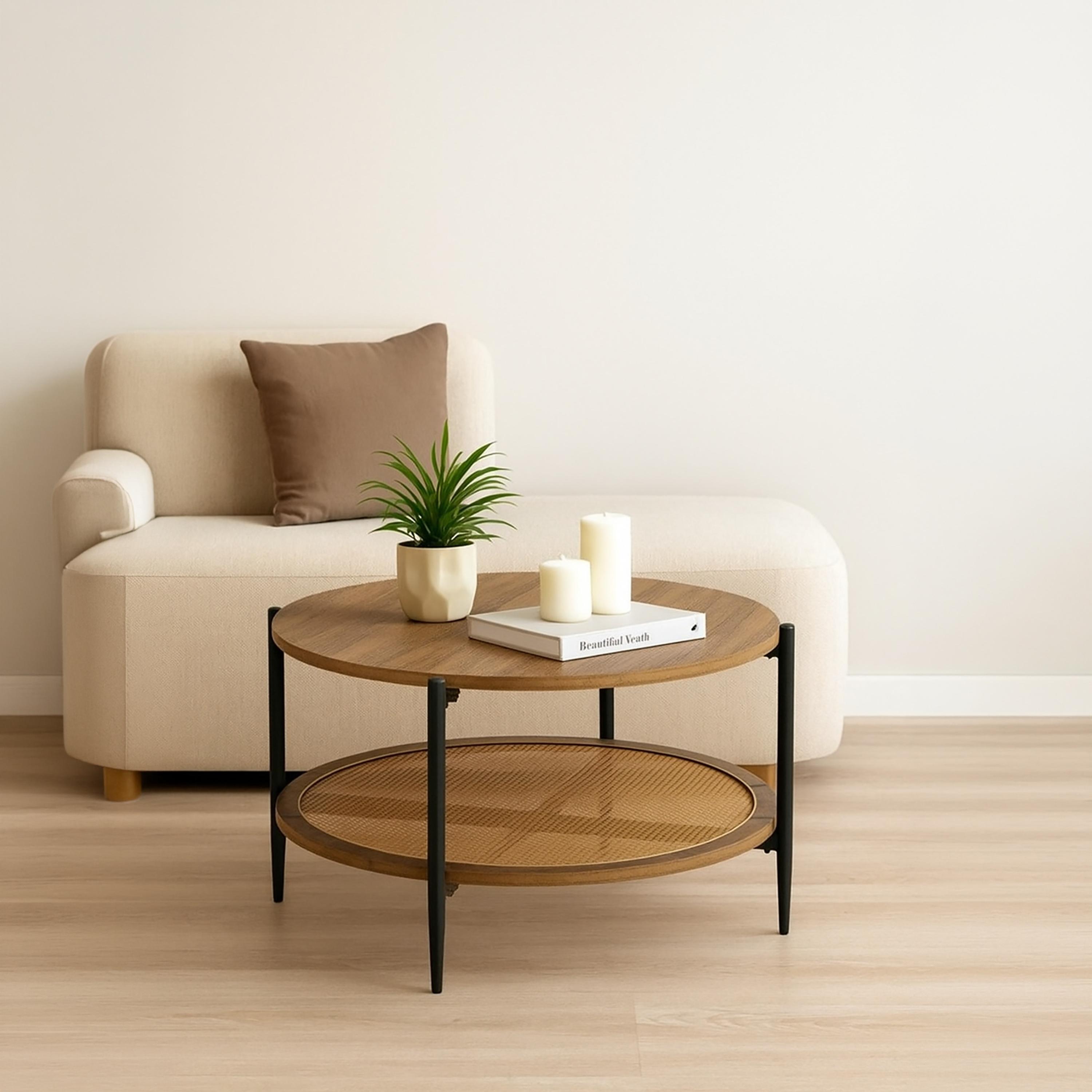 Maria Homes Rattan Centre Table-furniture-livingroom-coffeetables-image-2