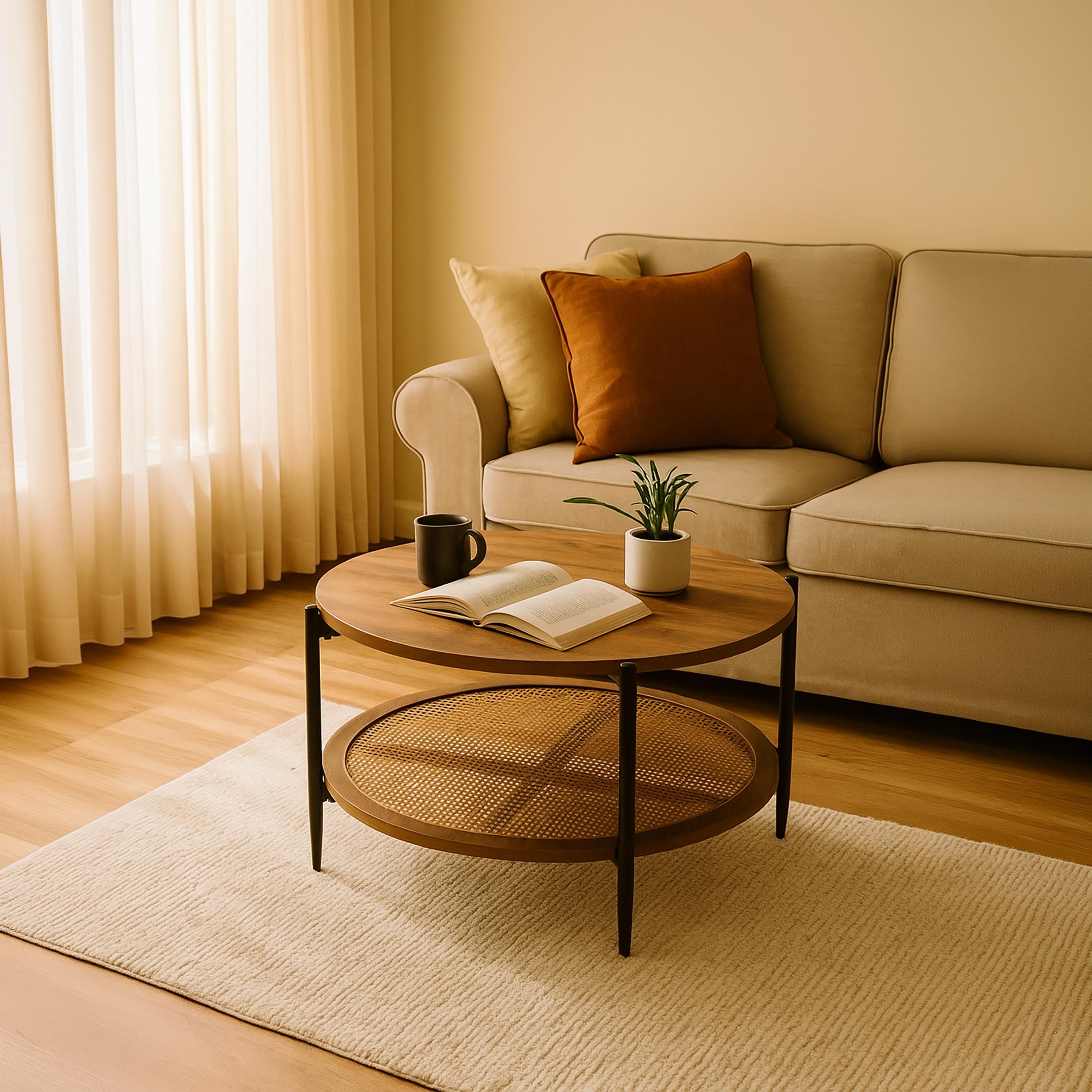 Maria Homes Rattan Centre Table-furniture-livingroom-coffeetables-image-4