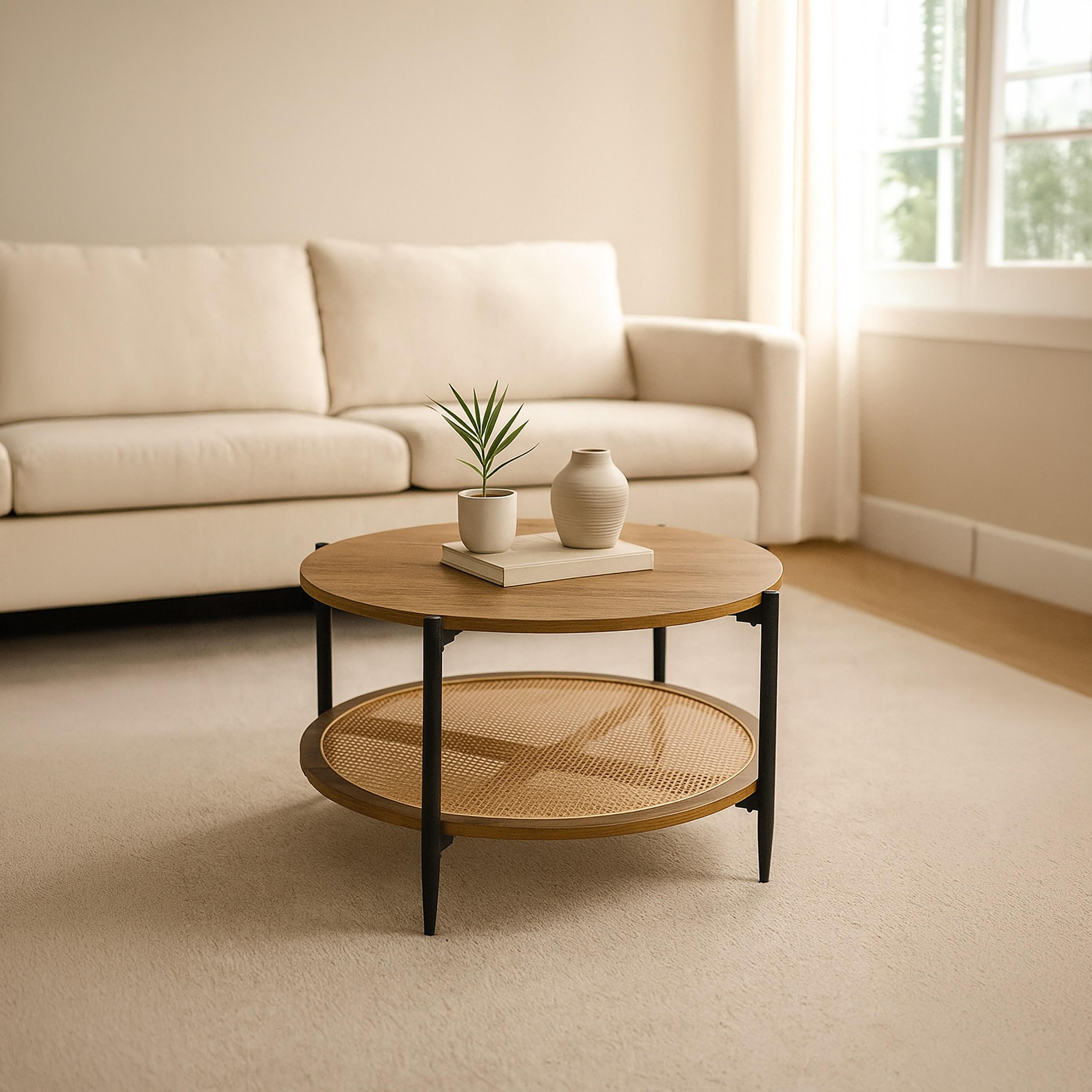 Maria Homes Rattan Centre Table-furniture-livingroom-coffeetables-image-5