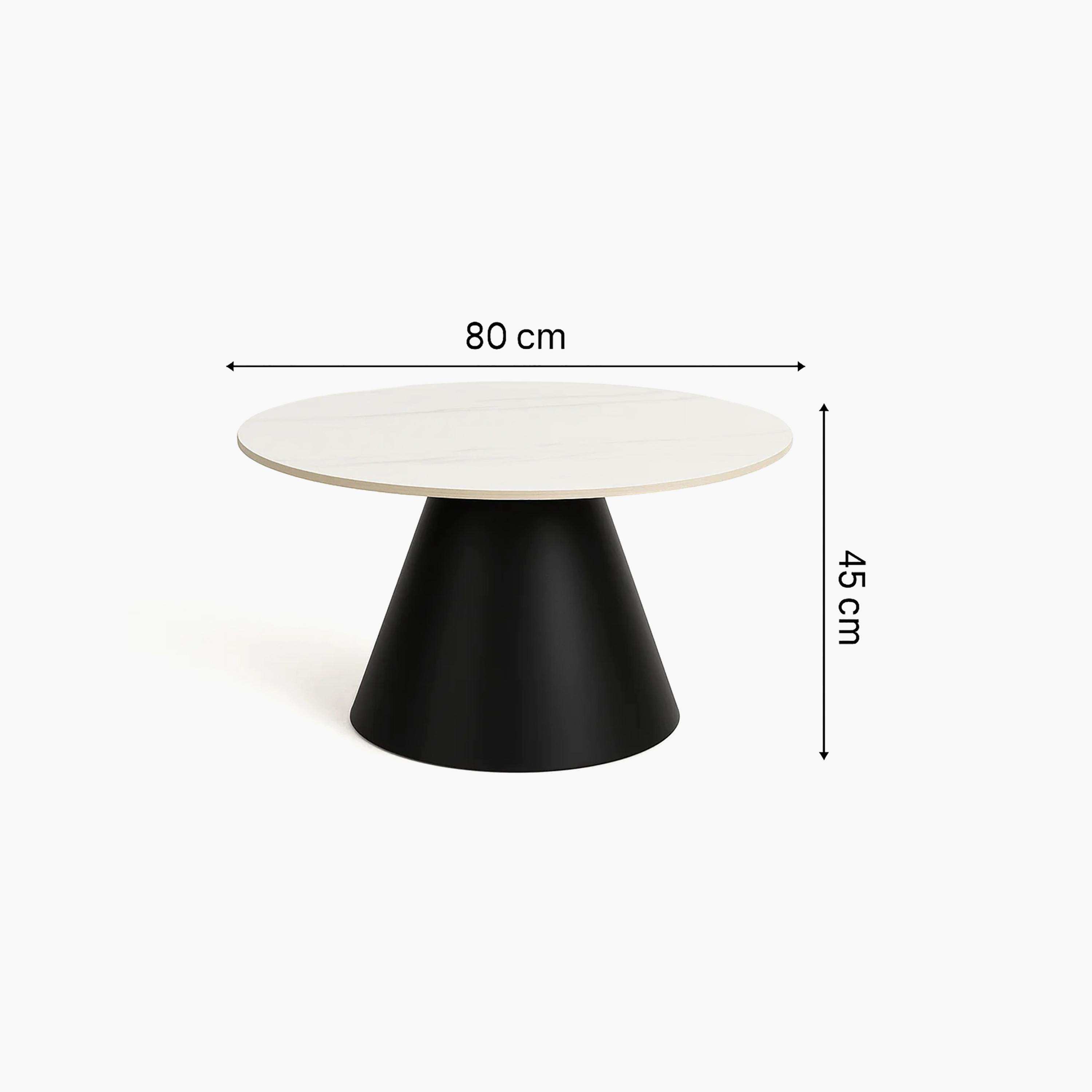 Maria Homes Marble Pedestal Centre Table-furniture-livingroom-sideandendtables-image-6