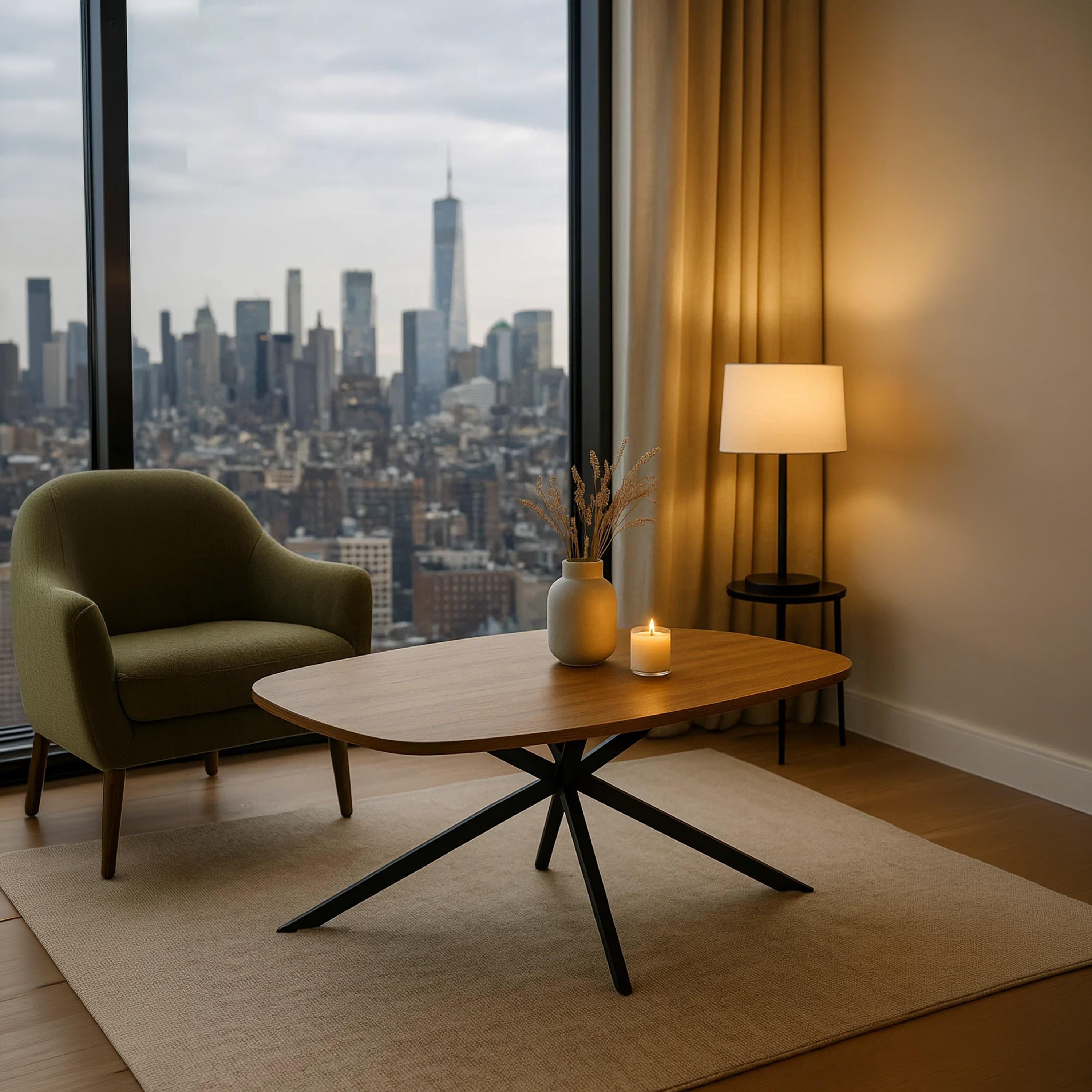 طاولة وسط خشبية من ماريا هومز بمقاس 130×70×45 سم-furniture-livingroom-coffeetables-image-5