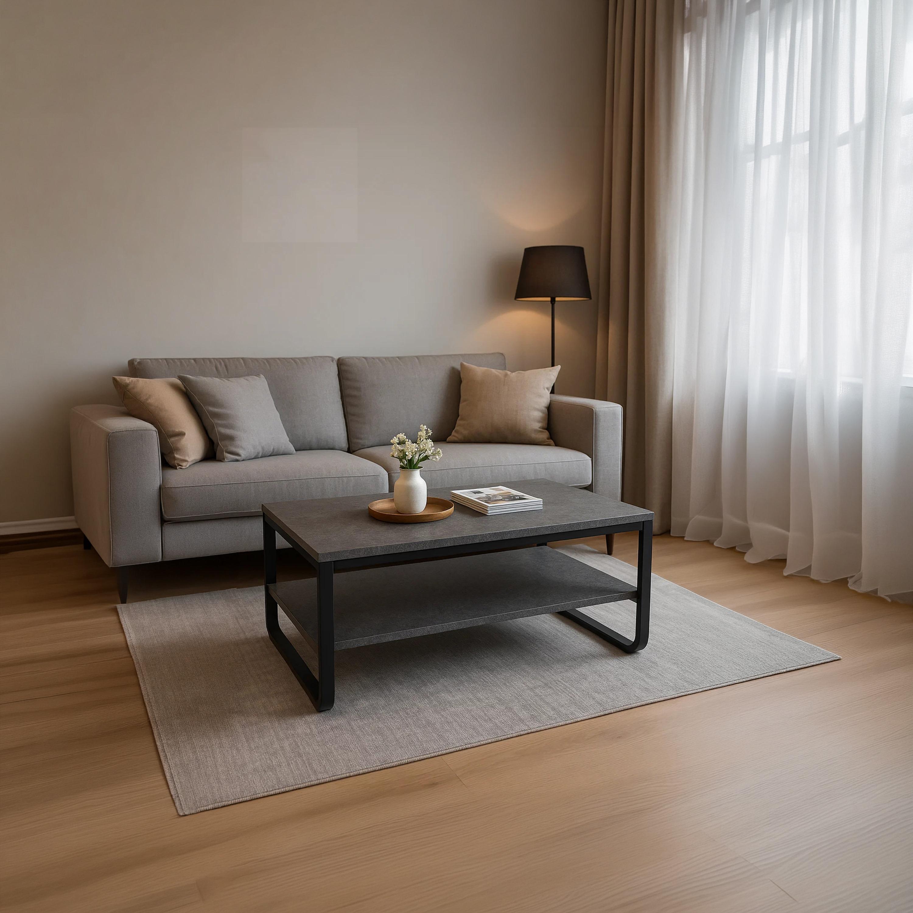 Maria Homes Metal Centre Table 100×55×45 cm-furniture-livingroom-coffeetables-image-3