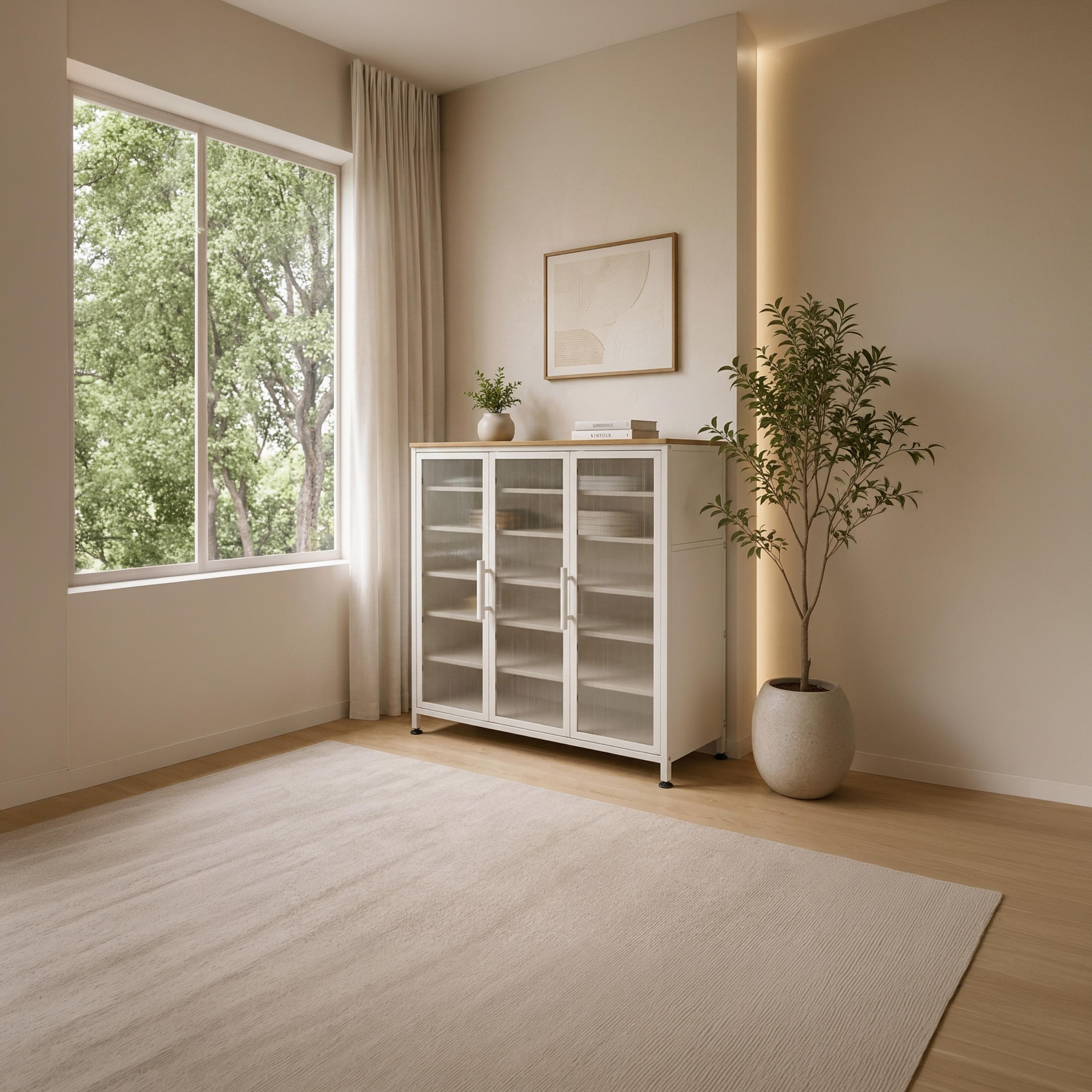 خزانة عرض زجاجية من ماريا هومز-furniture-livingroom-storageanddisplaycabinets-image-2