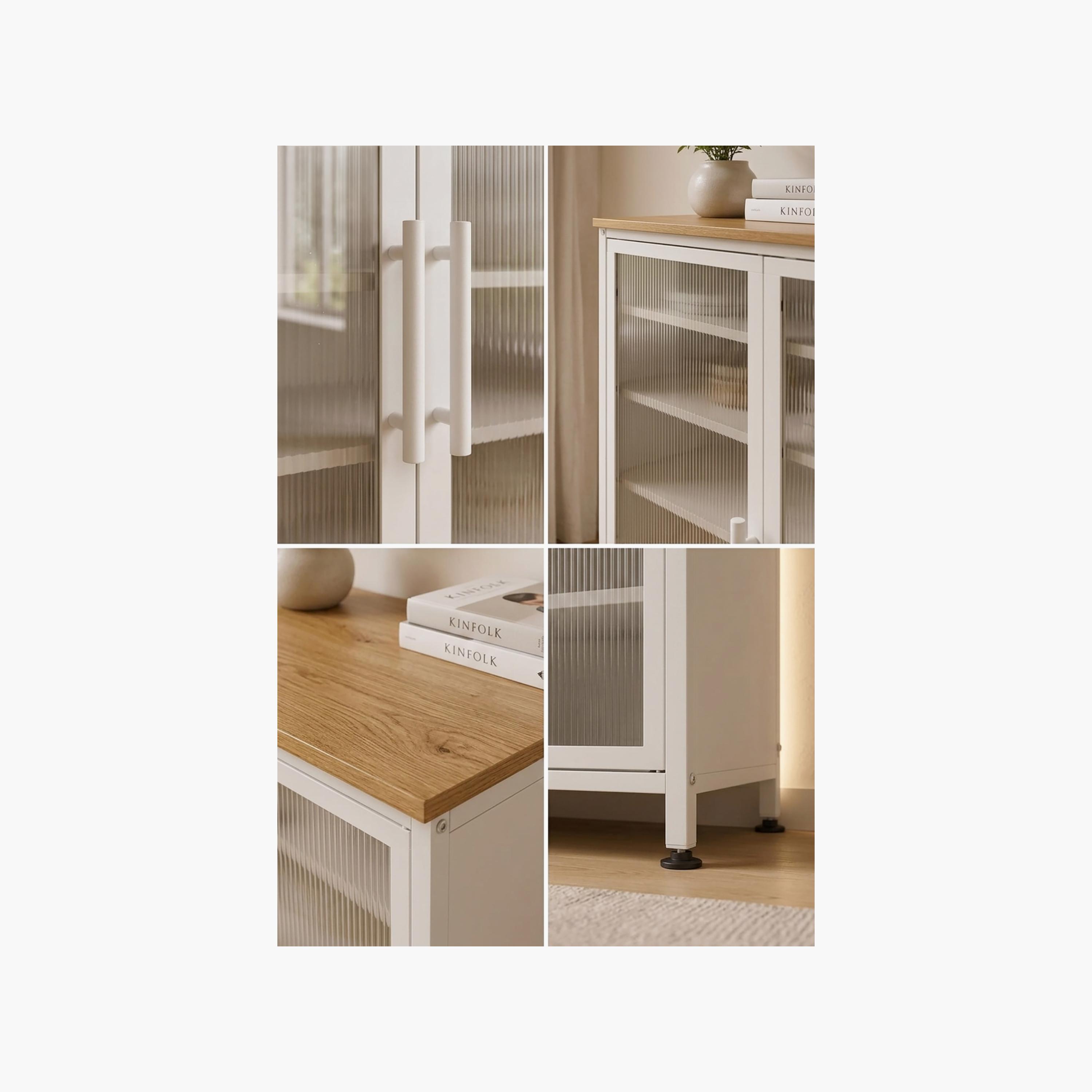 خزانة عرض زجاجية من ماريا هومز-furniture-livingroom-storageanddisplaycabinets-image-3