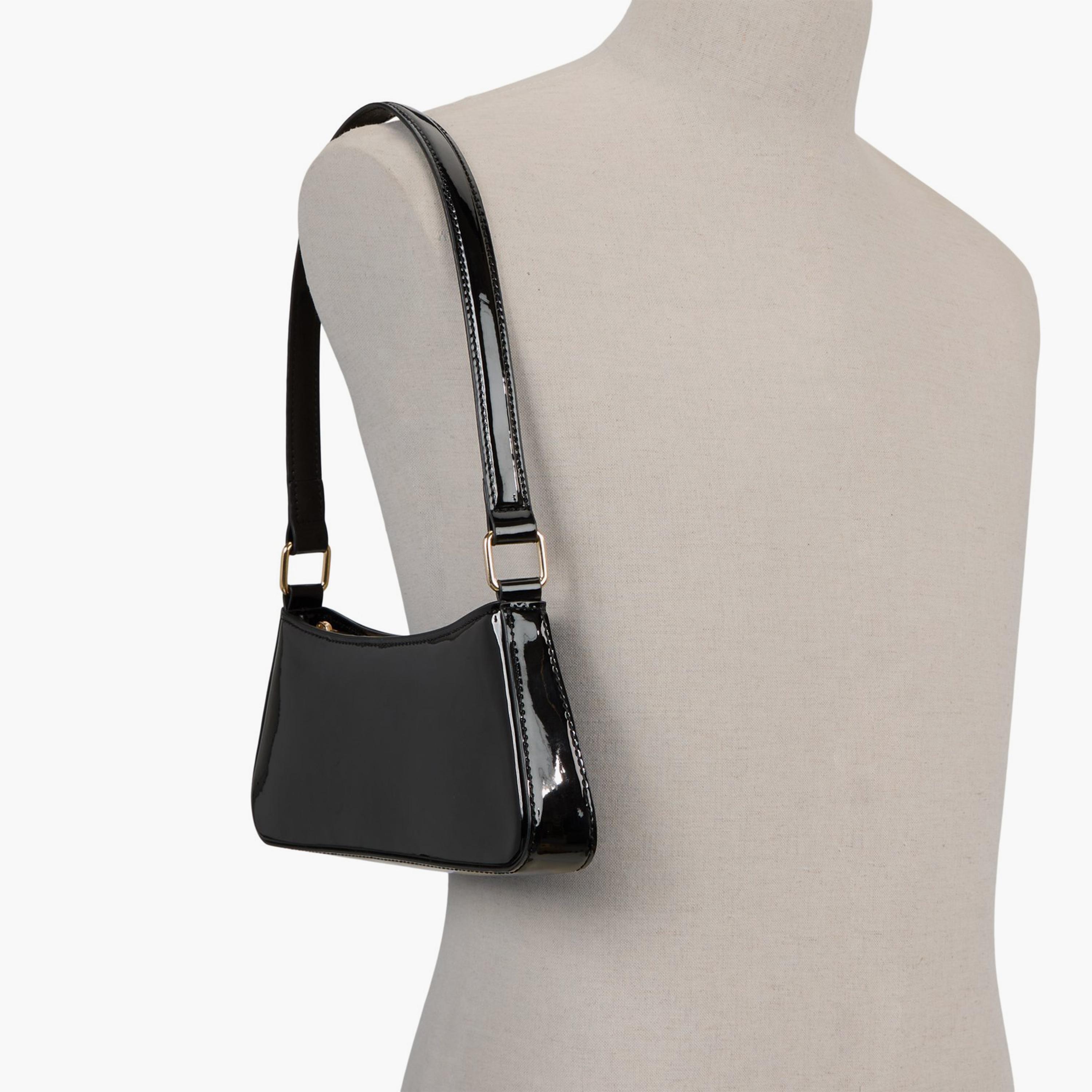 Call it Spring Julieettee Plain Shoulder Bag with Zipper Closure | 27 X 5 X 17 CM-women-bagsandwallets-handbags-image-19