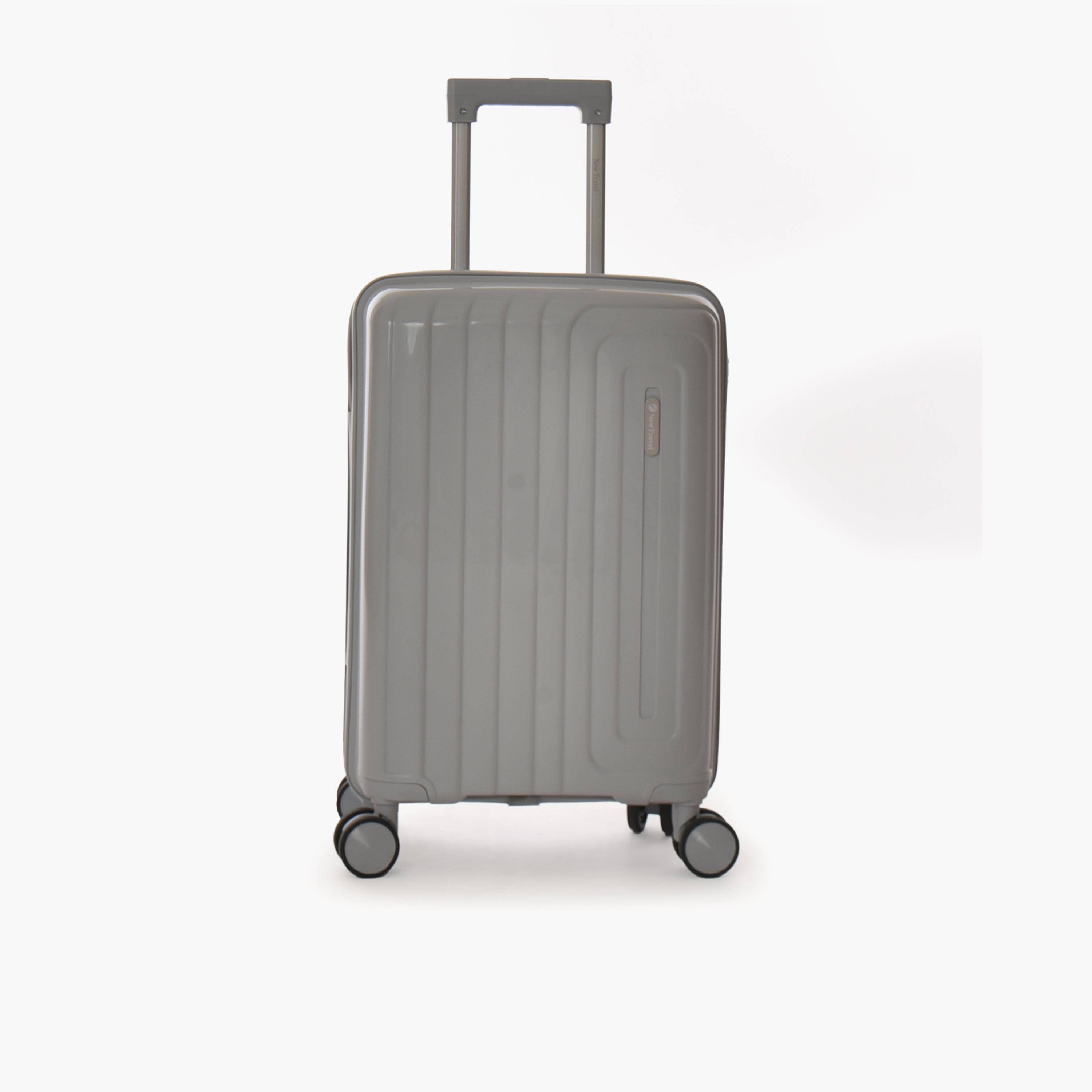 New Travel Set of 3 Polypropylene Hard-Sided 4-Wheeler Spinner Trolley Bags with Combination Lock-travel-luggagesandbags-luggage-image-4