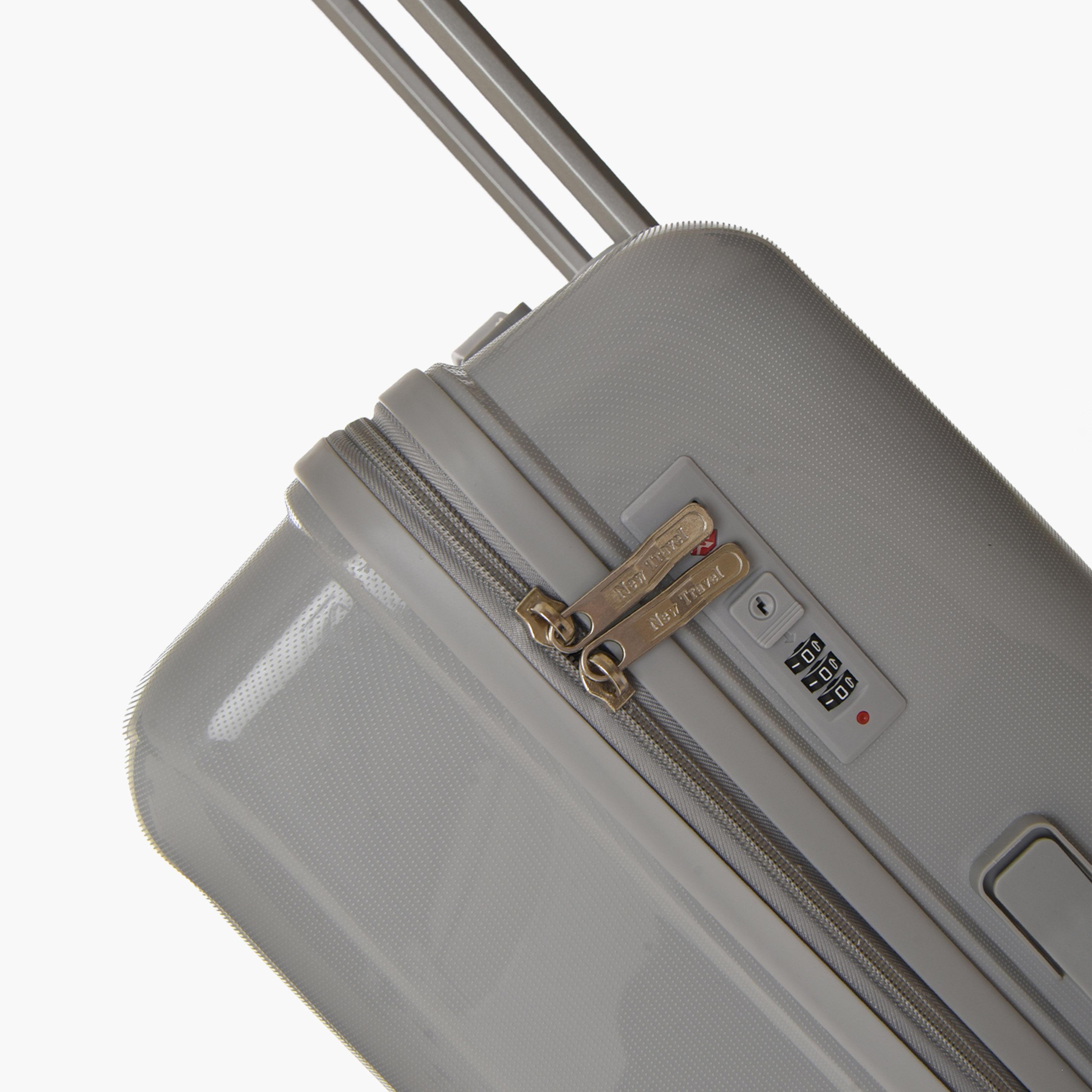 New Travel Set of 3 Polypropylene Hard-Sided 4-Wheeler Spinner Trolley Bags with Combination Lock-travel-luggagesandbags-luggage-image-7