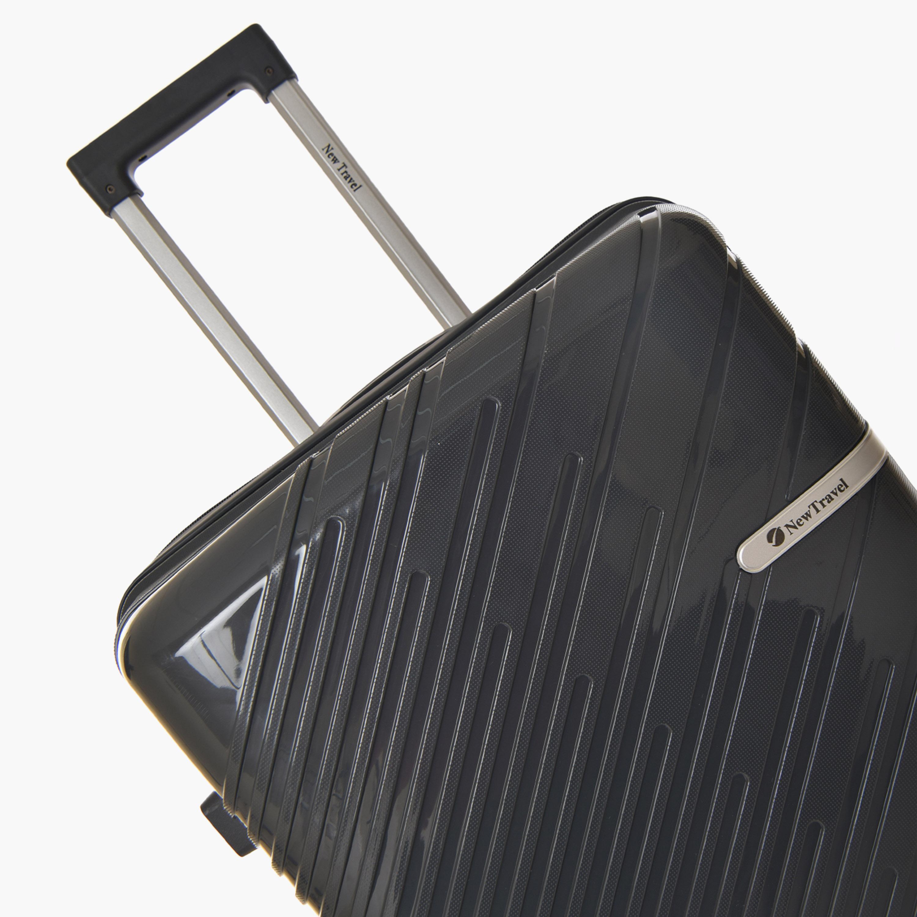 New Travel Set of 3 Polypropylene Hard-Sided 4-Wheeler Spinner Trolley Bags with Combination Lock-travel-luggagesandbags-luggage-image-10