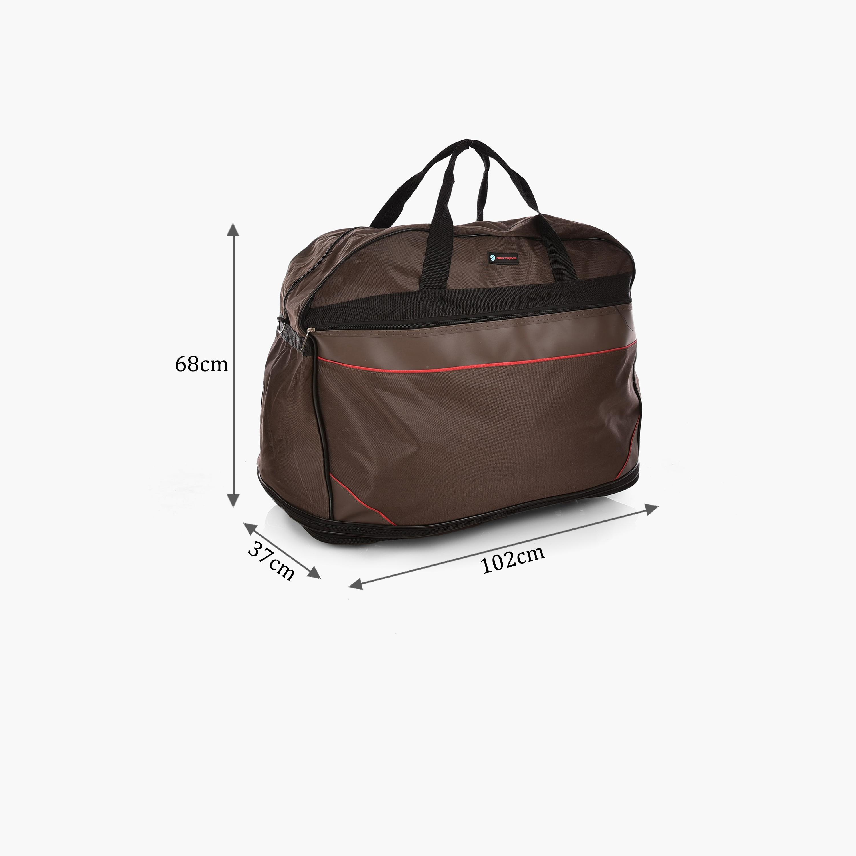 نيو ترافل - شنطة سفر قماشية 40 إنش خفيفة الوزن | XG001blk-40-travel-luggagesandbags-dufflebags-image-2