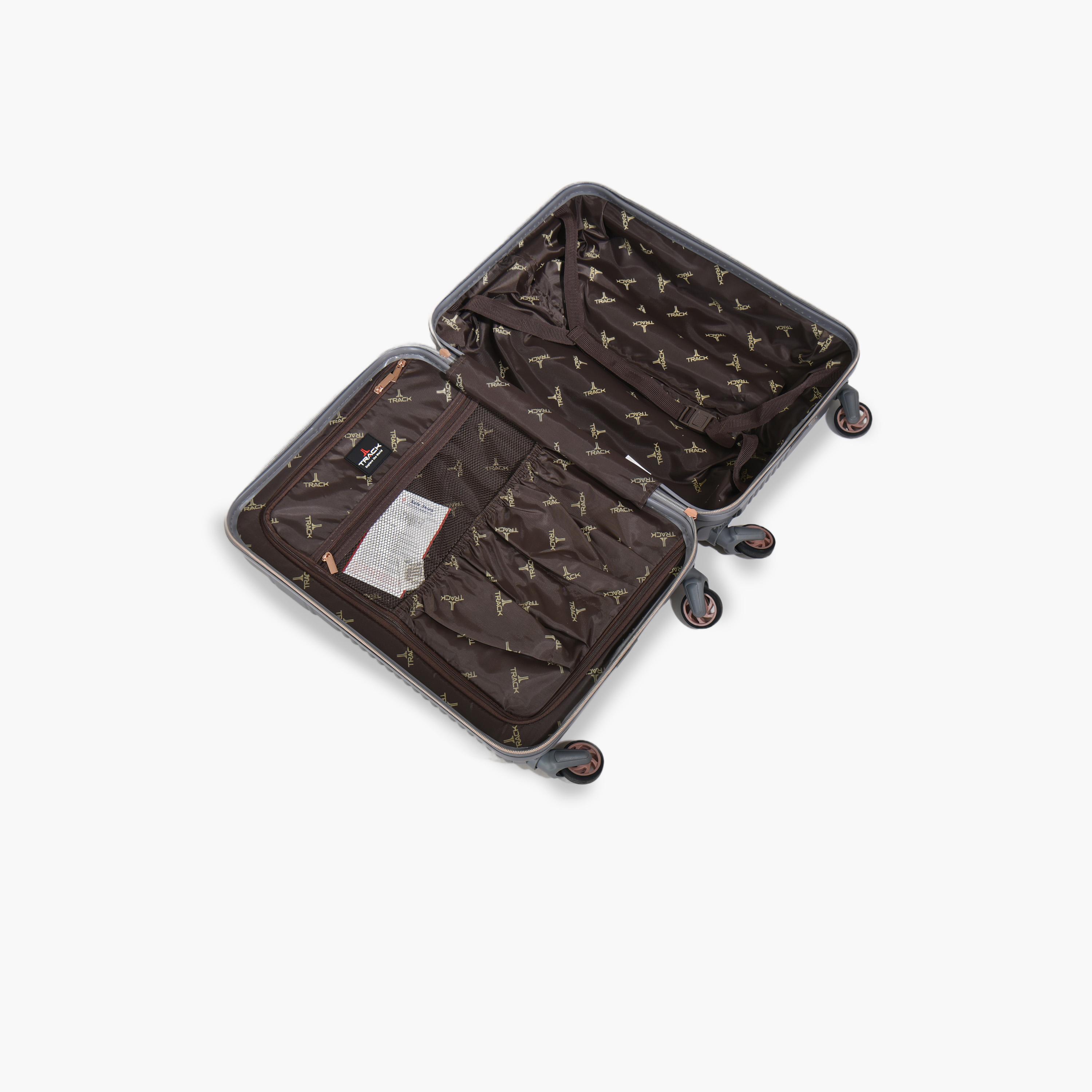 تراك - طقم  شنطتين بجوانب صلبة من مادة ABS وأربع عجلات دوارة  مع قفل مركب-travel-luggagesandbags-luggage-image-3