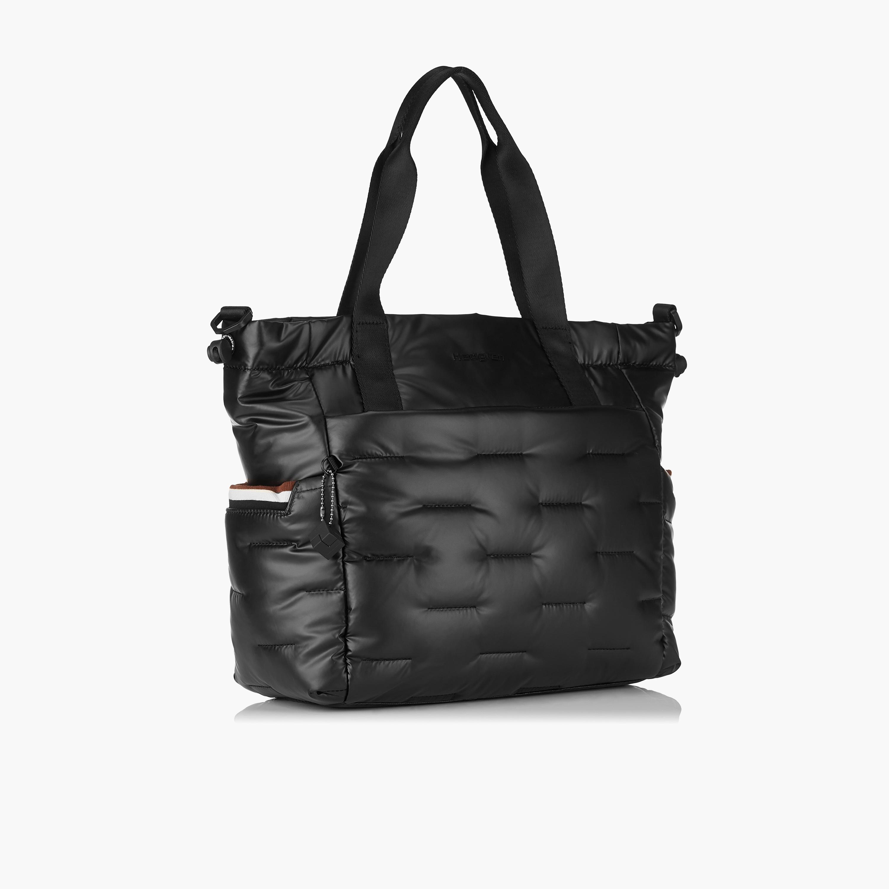 Hedgren Quilted Double Handle Tote Bag with Zipper Closure and Detachable Strap | 33 X 34 X 14 CM-women-bagsandwallets-handbags-image-2