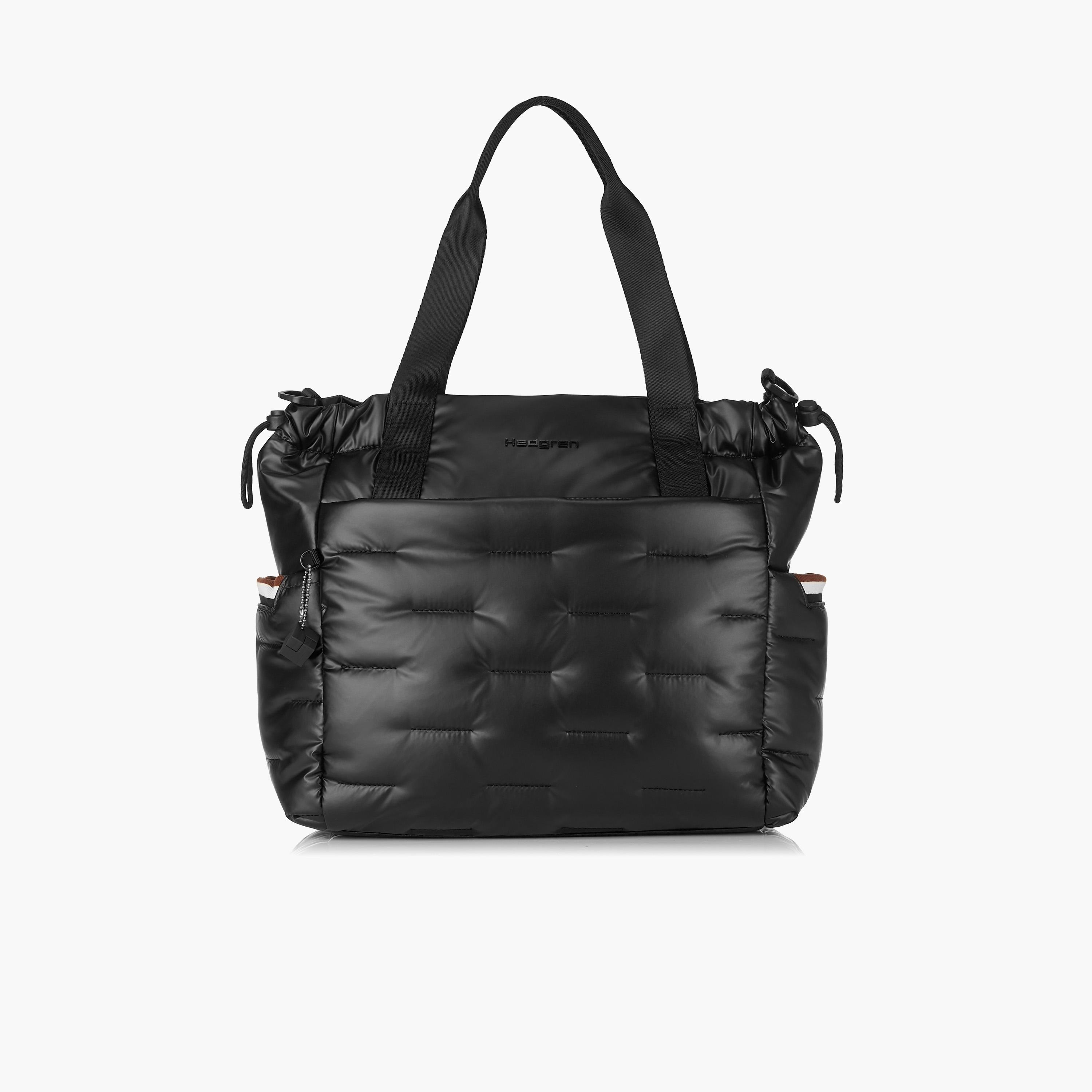 Hedgren Quilted Double Handle Tote Bag with Zipper Closure and Detachable Strap | 33 X 34 X 14 CM-women-bagsandwallets-handbags-image-3