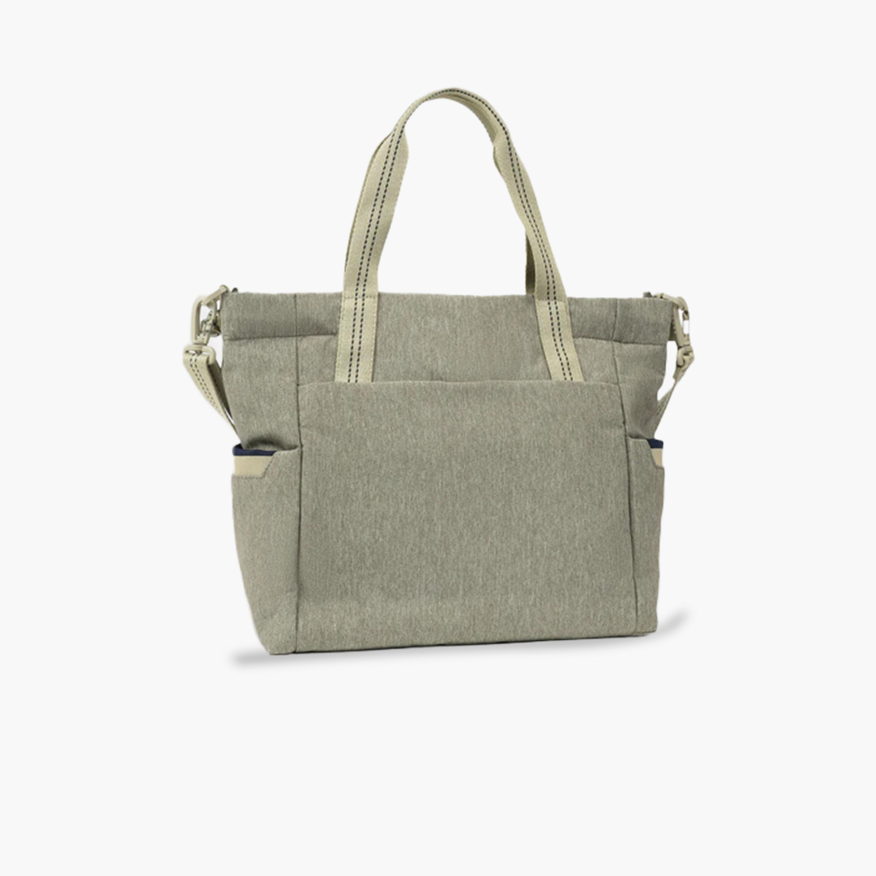 Hedgren Plain Double Handle Tote Bag with Zipper Closure and Detachable Strap | 33 X 34 X 14 CM-women-bagsandwallets-handbags-image-3
