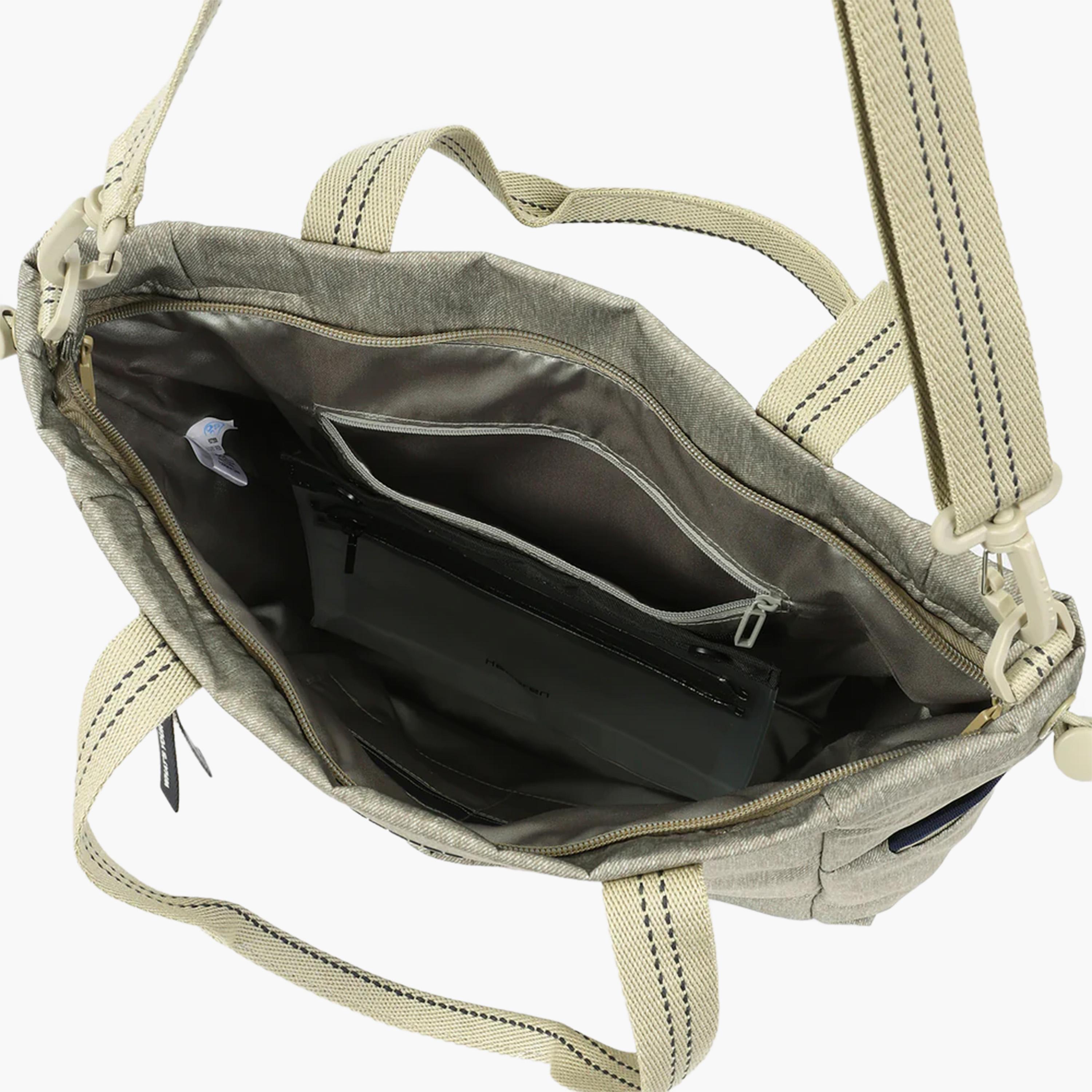 Hedgren Plain Double Handle Tote Bag with Zipper Closure and Detachable Strap | 33 X 34 X 14 CM-women-bagsandwallets-handbags-image-4
