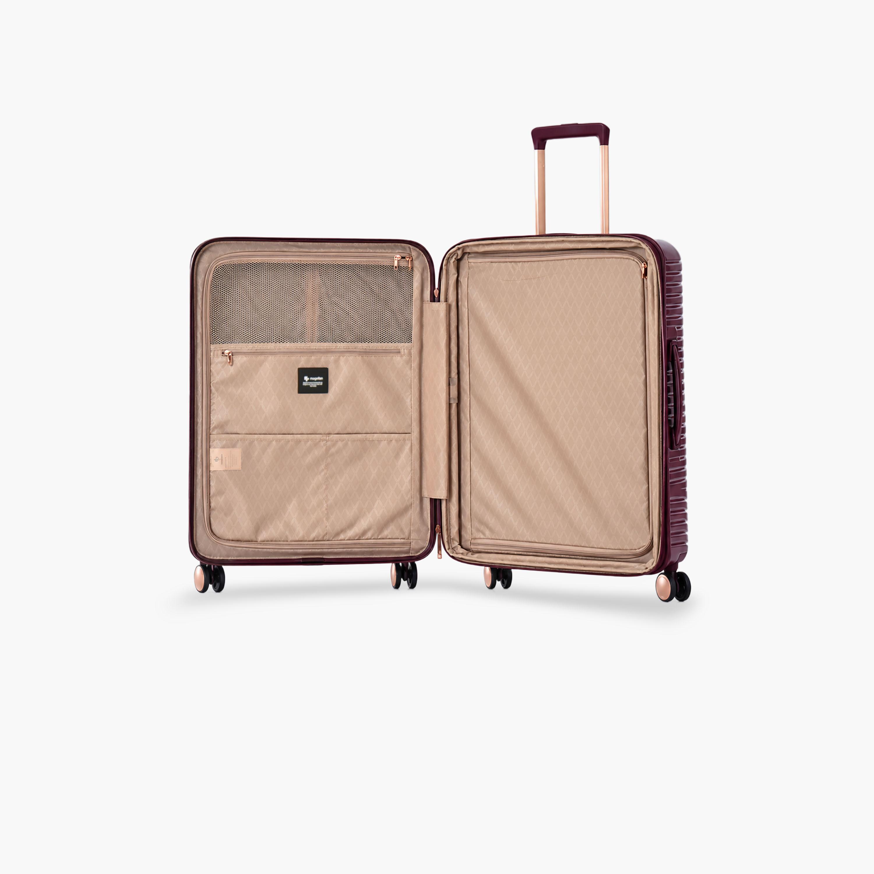 ماجلان- طقم شنط بولي كربونات هيكل ABS صلب 4 قطع  بأربع عجلات مع قفل TSA | PC154/4P-travel-luggagesandbags-luggage-image-3