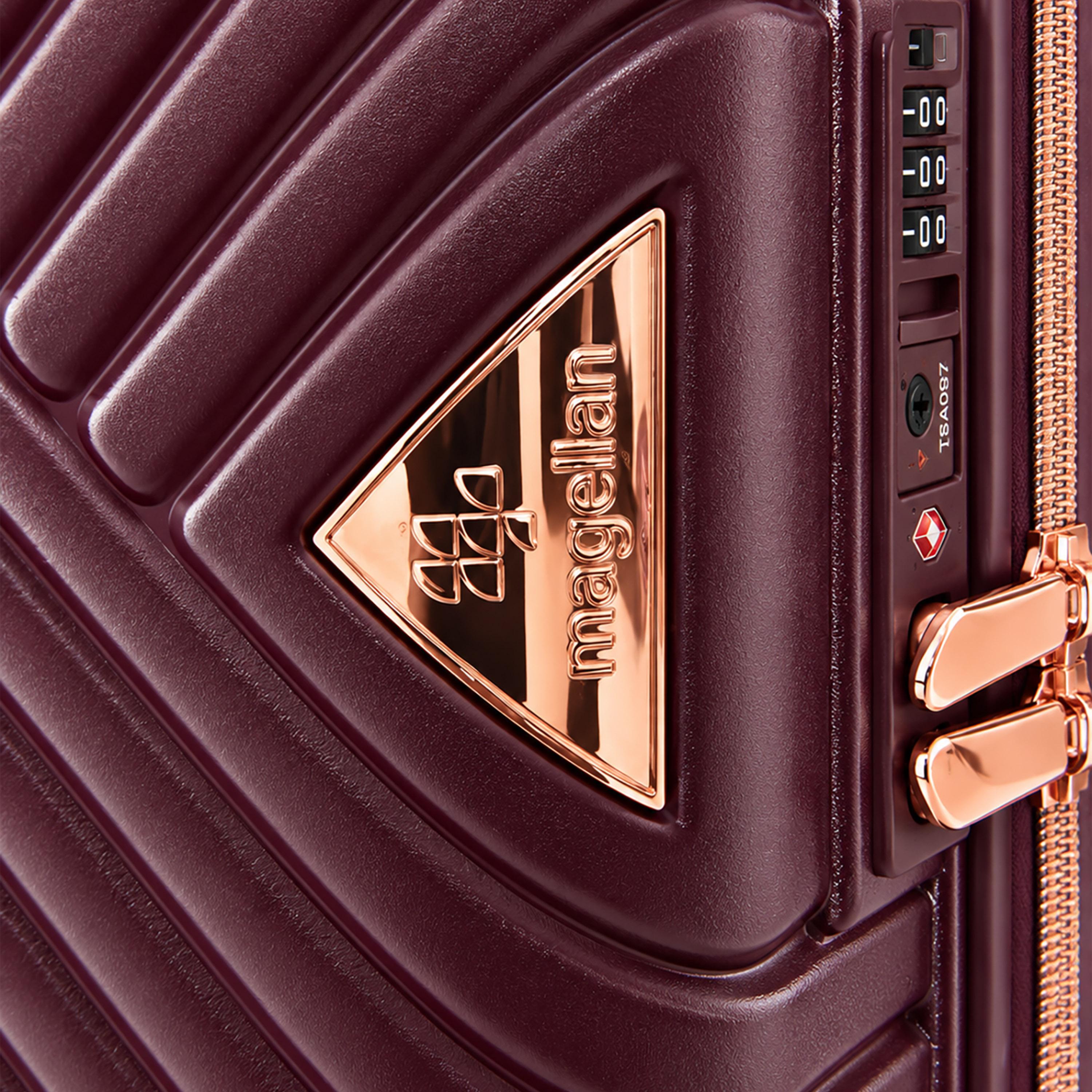 ماجلان- طقم شنط بولي كربونات هيكل ABS صلب 4 قطع  بأربع عجلات مع قفل TSA | PC154/4P-travel-luggagesandbags-luggage-image-8