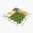 Parquet 12-Piece Grass and Wood Flooring Tile Set - 30x30 cm-household-gardenandoutdoor-outdoor-image-3