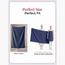طقم مناشف حمام قطن قطعتين 550 جرام لكل متر مربع - دونتيلا - 70x140 سم-household-bathandlaundry-bathlinen-towels-image-9