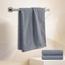 طقم مناشف حمام قطن 550 جرام لكل متر مربع قطعتين - دونتيلا - 70x140 سم-household-bathandlaundry-bathlinen-towels-image-8