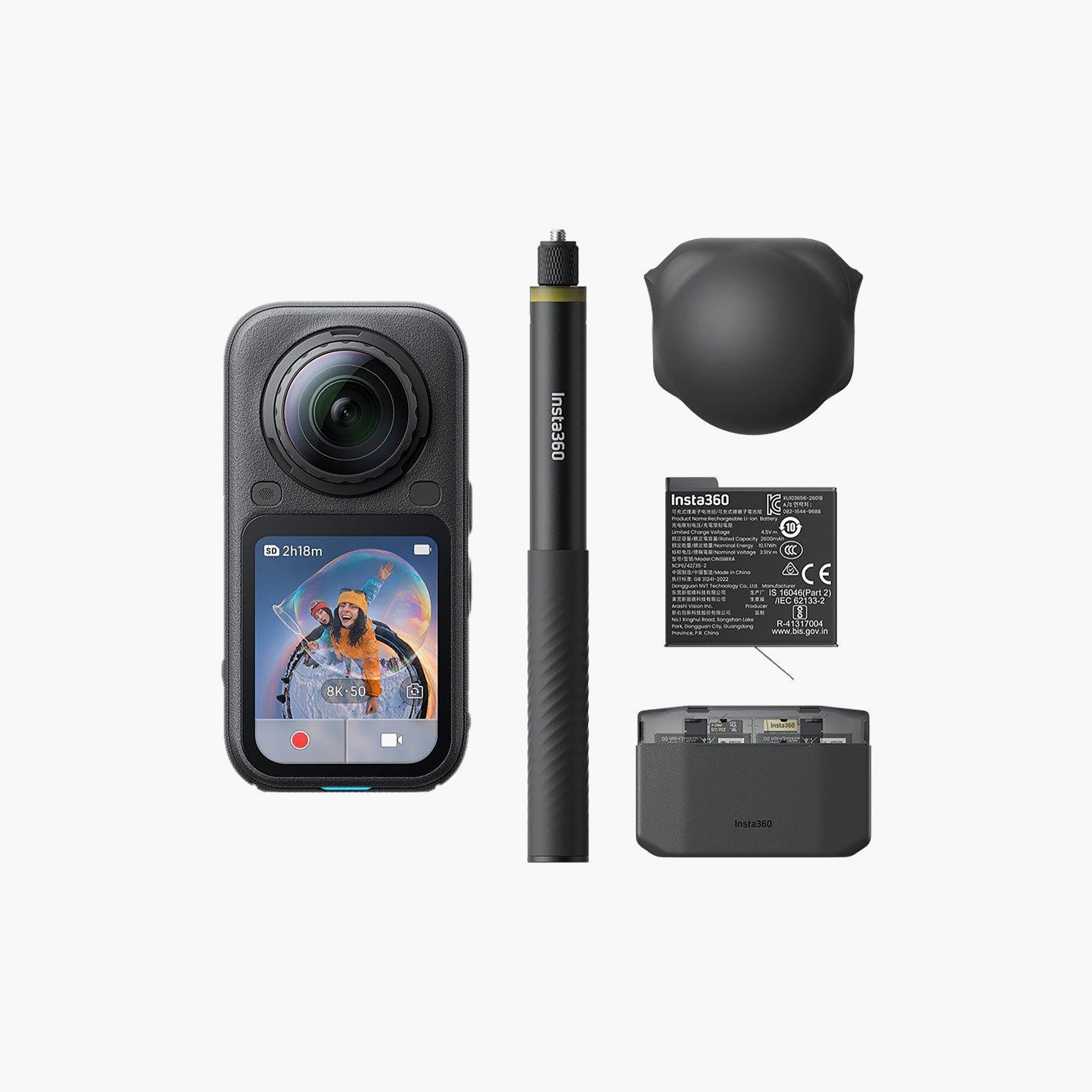 Insta 360 X6 Essentials Bundle Midnight Black | I04CINSABXAEB-electronics-camera-image-8
