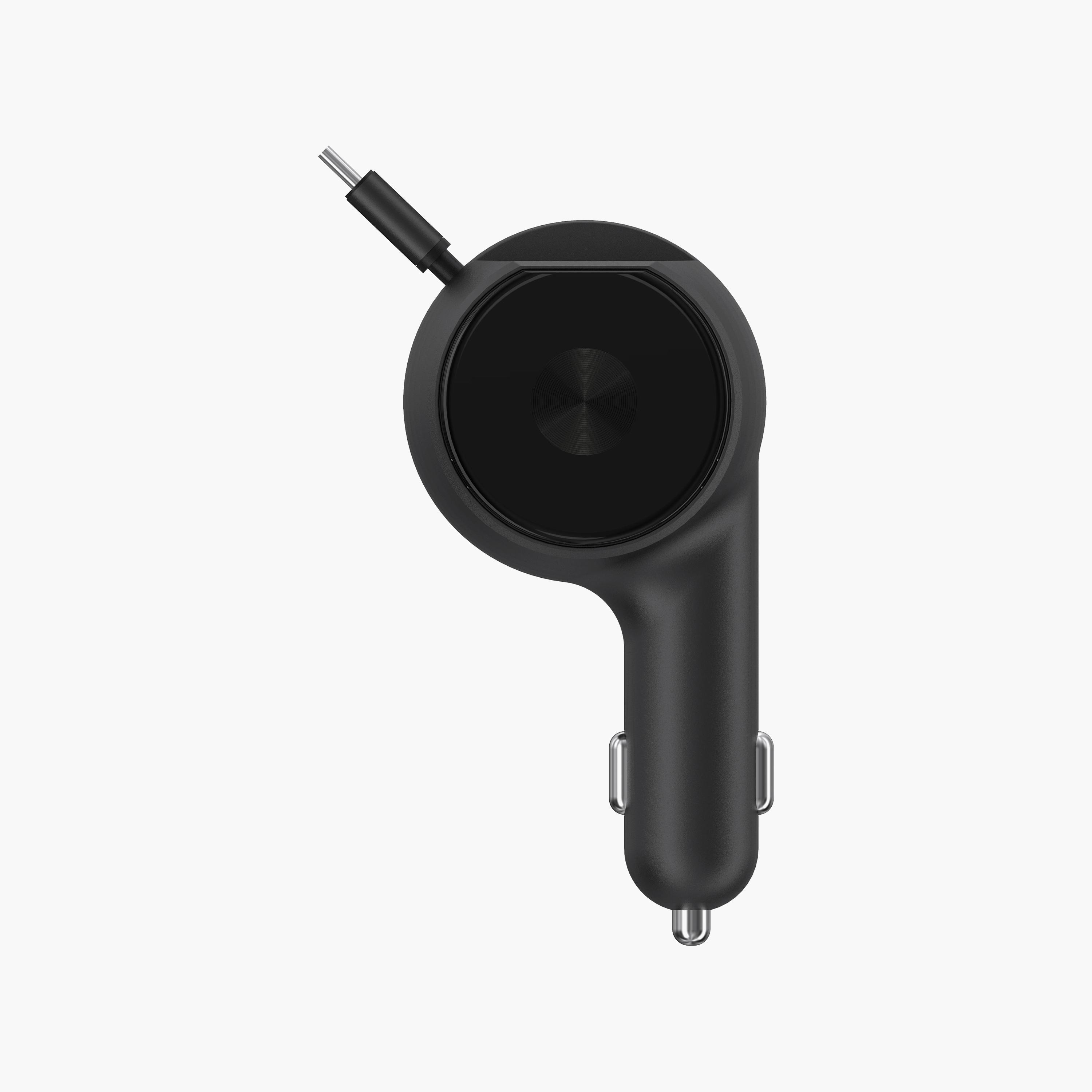 Trands Car Charger Built-In Type-C Cable 65W | TR-AD5243-electronics-accessories-mobileaccesories-image-2
