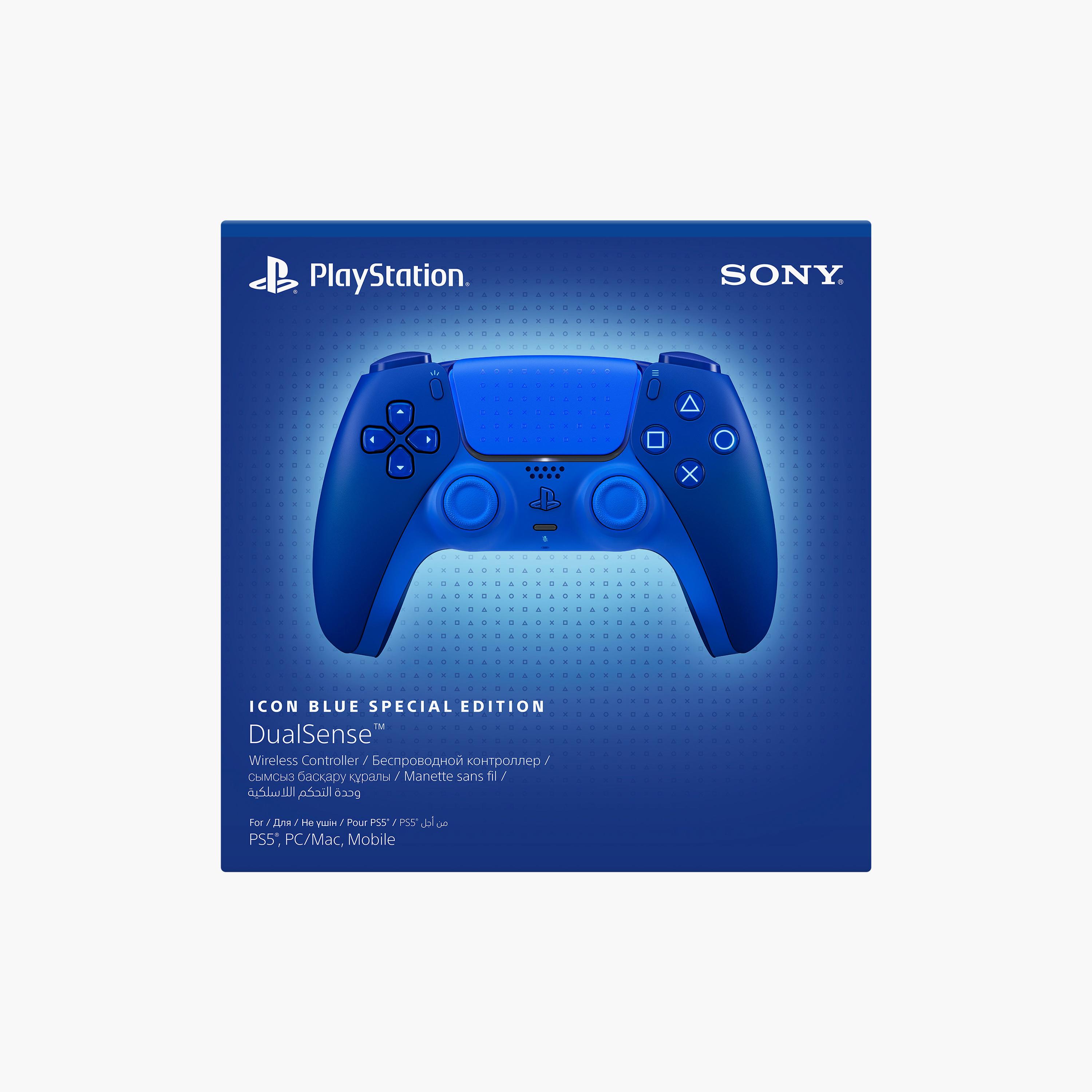 يد تحكم دوال سينس أيقونية باللون الأزرق لجهاز PS5 من سوني | CFIZCT2WZBXICONBLUE-electronics-gamesandconsoles-image-4
