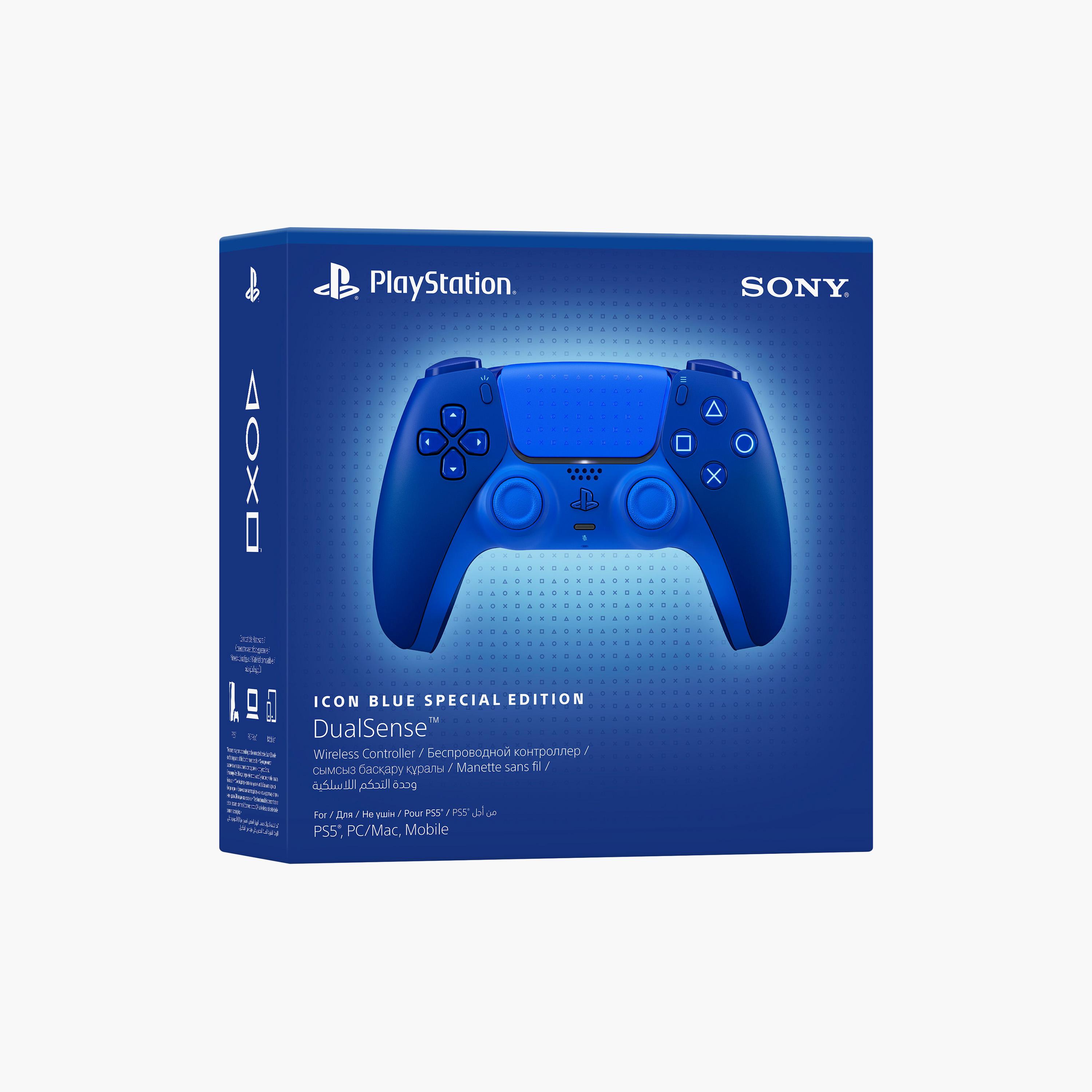 يد تحكم دوال سينس أيقونية باللون الأزرق لجهاز PS5 من سوني | CFIZCT2WZBXICONBLUE-electronics-gamesandconsoles-image-5