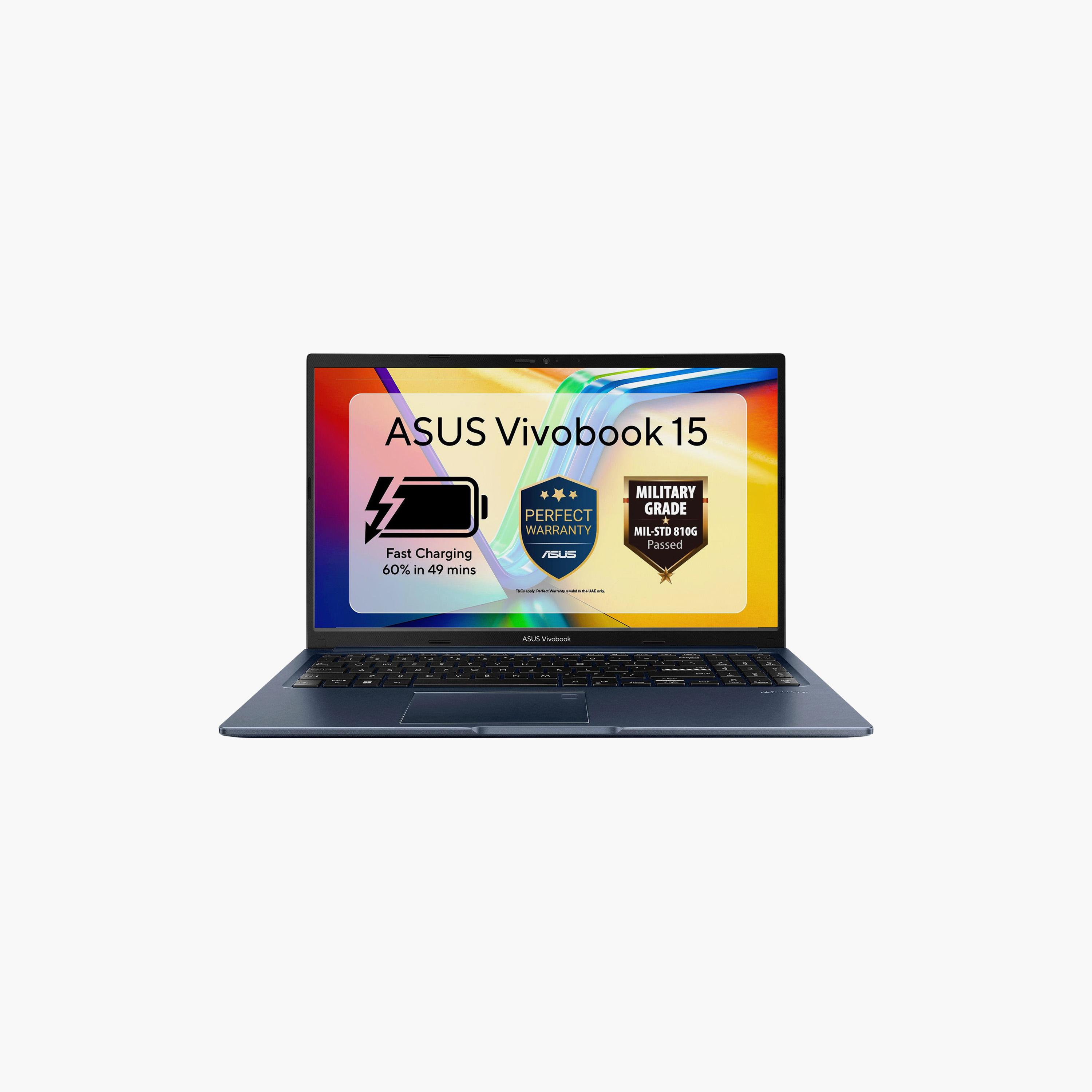 Asus Vivobook 15 AMD Ryzen 9 7940HS 16GB RAM 512GB SSD 15.6 in Windows 11 Blue | M1502XA-BQ034W-PROMO_EMAX_AE_ENBD_131026-image-1