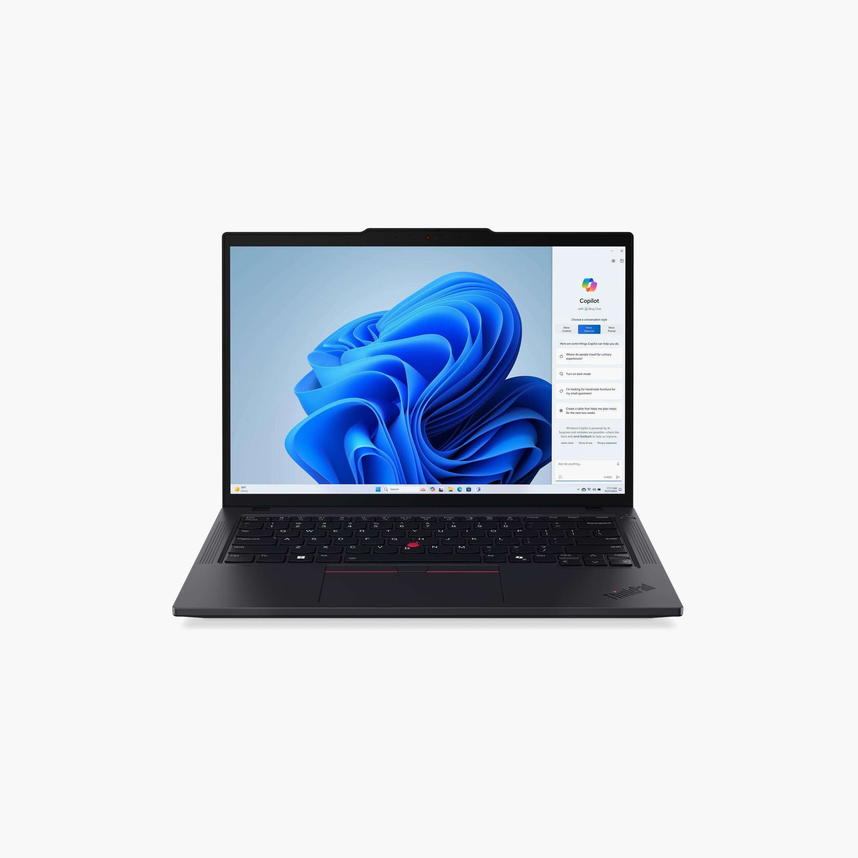 Lenovo T14 Intel Ultra 7 155 16GB RAM 256GB SSD 14-inch WUXGA Windows 11 Pro ANC | 21ML00FQGP+ANC-PROMO_EMAX_AE_ENBD_131026-image-1