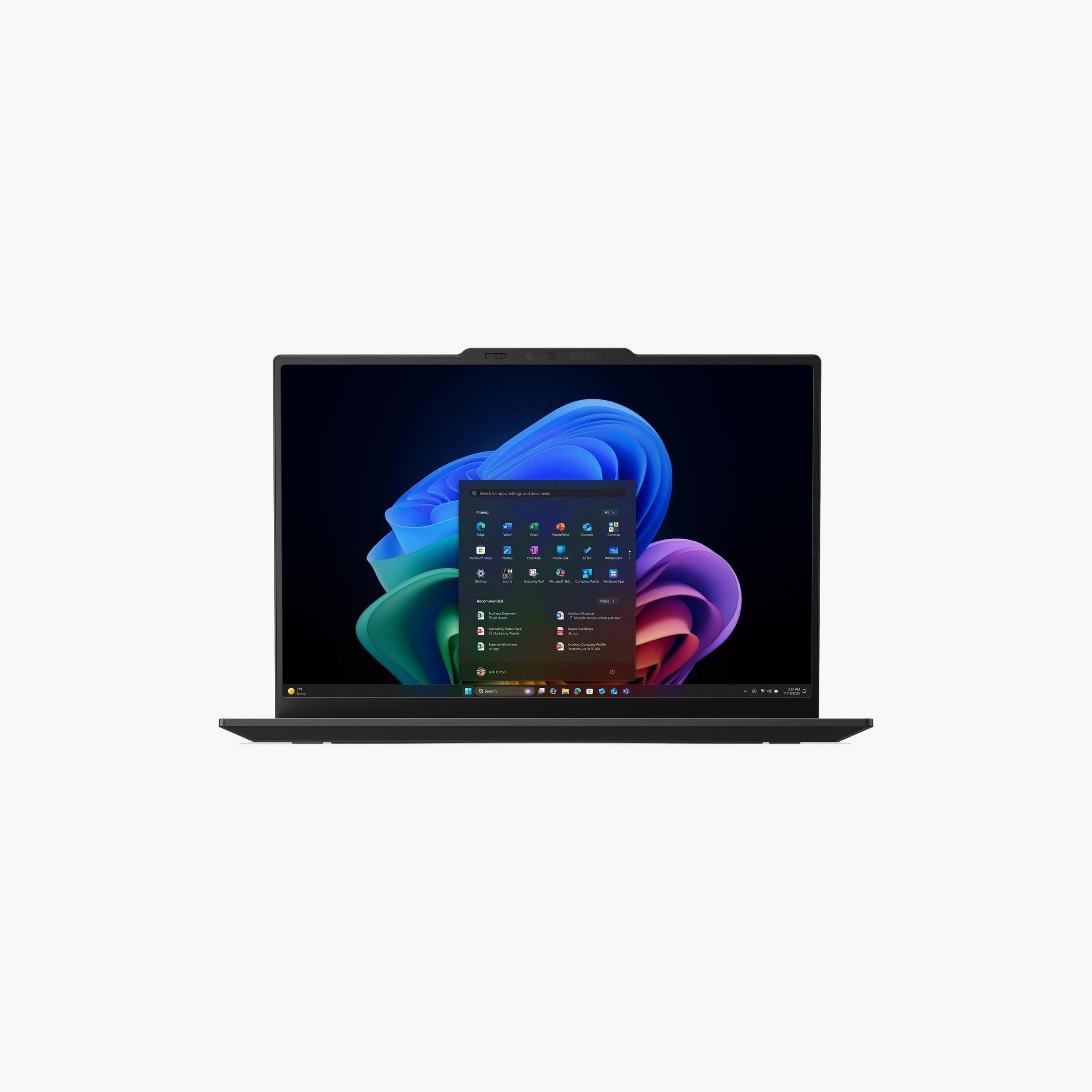 لابتوب 14 بوصة 2.8K أسود Ultra 7 355 رام 32GB تخزين 1TB SSD ويندوز 11 Pro من لينوفو X1 كاربون-electronics-laptops-image-1