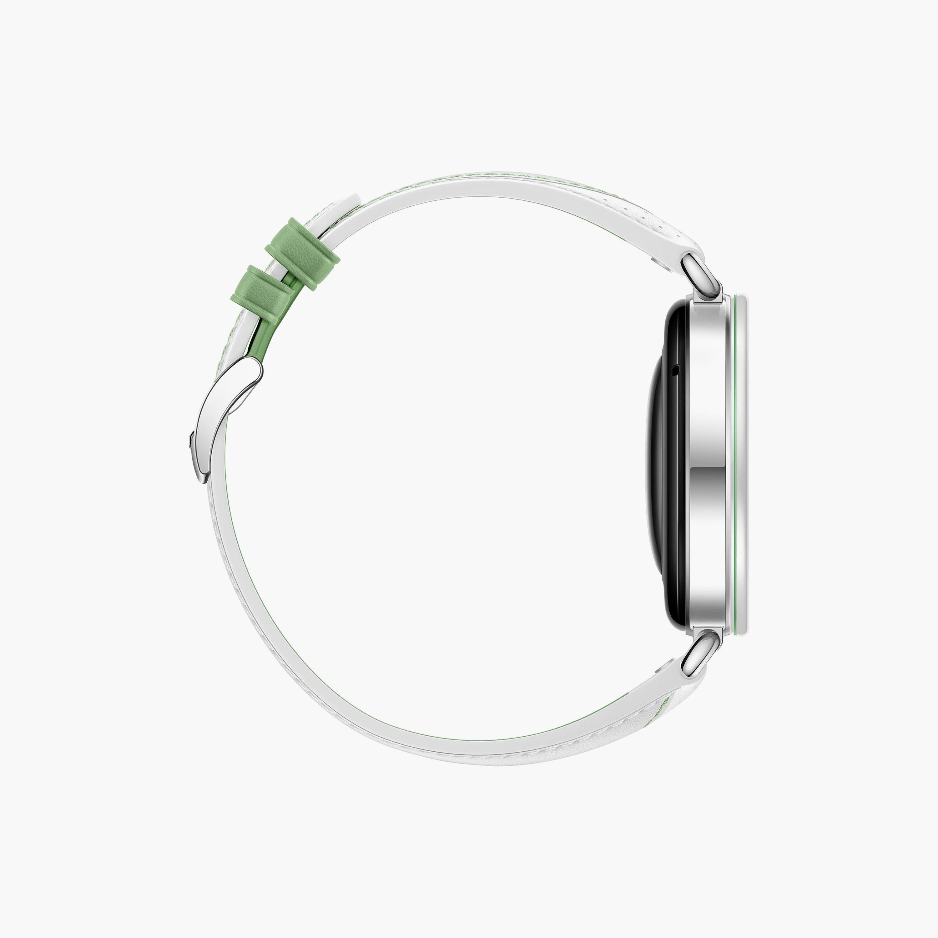 Huawei GT7 Konsu White White and Green Composite Leather 41MM with Strap | HUW-BD-GT7-KON-WHT+STRAP-men-watchesandjewellery-watches-image-5