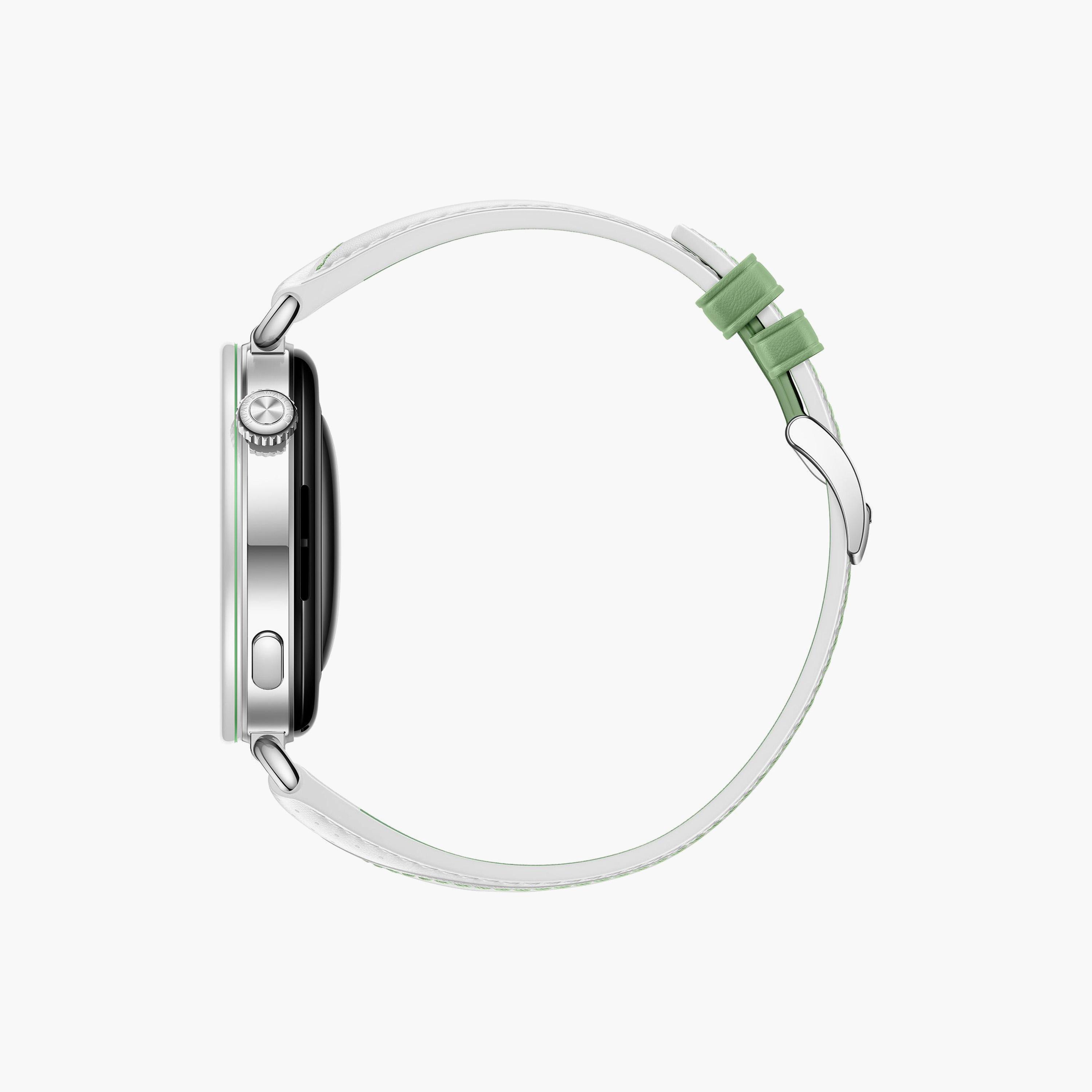 Huawei GT7 Konsu White White and Green Composite Leather 41MM with Strap | HUW-BD-GT7-KON-WHT+STRAP-men-watchesandjewellery-watches-image-6