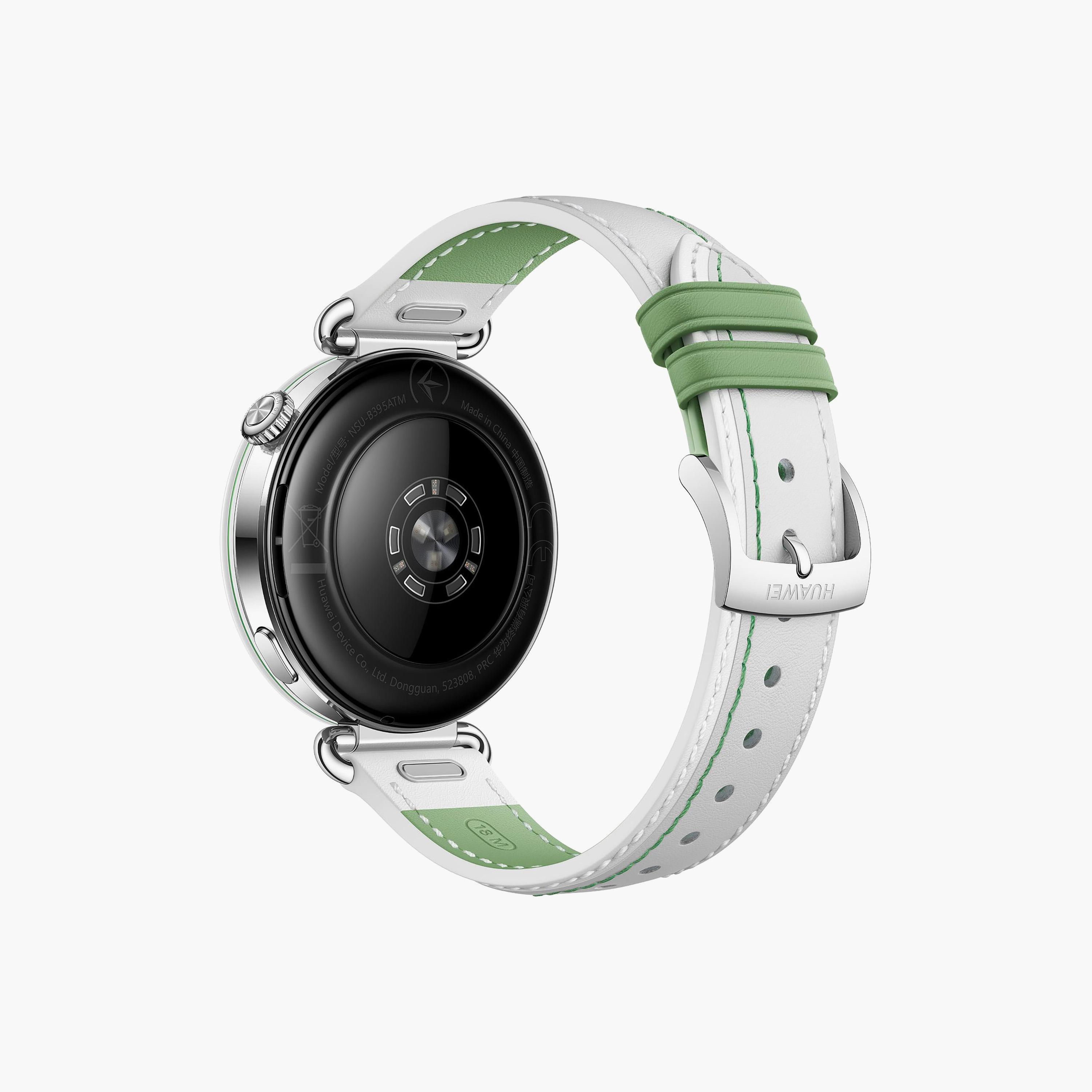 Huawei GT7 Konsu White White and Green Composite Leather 41MM with Strap | HUW-BD-GT7-KON-WHT+STRAP-men-watchesandjewellery-watches-image-7