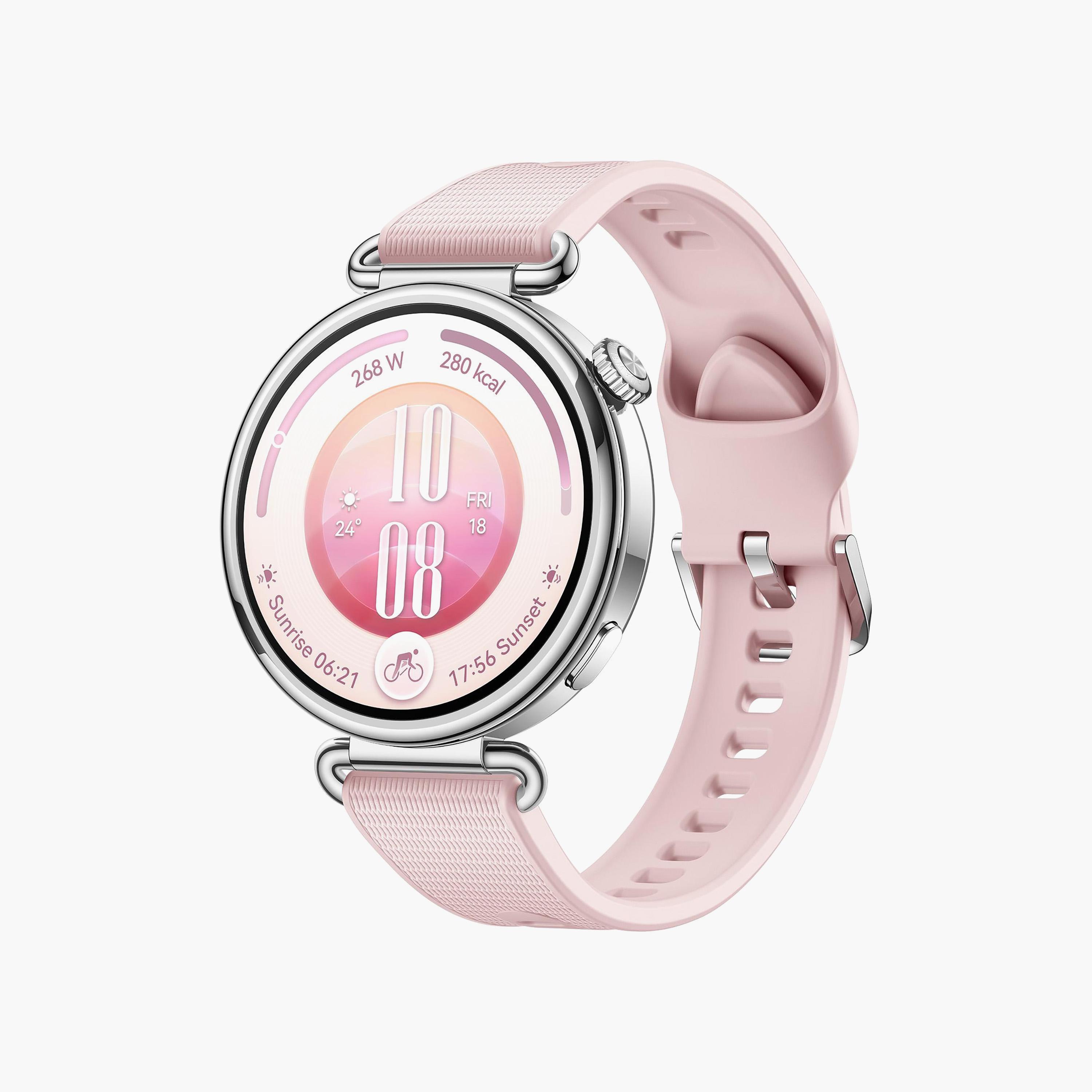Huawei GT7 Konsu Pink Pink EasyCross Fluoroelastomer 41MM with Strap | HUW-BD-GT7-KON-PNK+STRAP-men-watchesandjewellery-watches-image-2