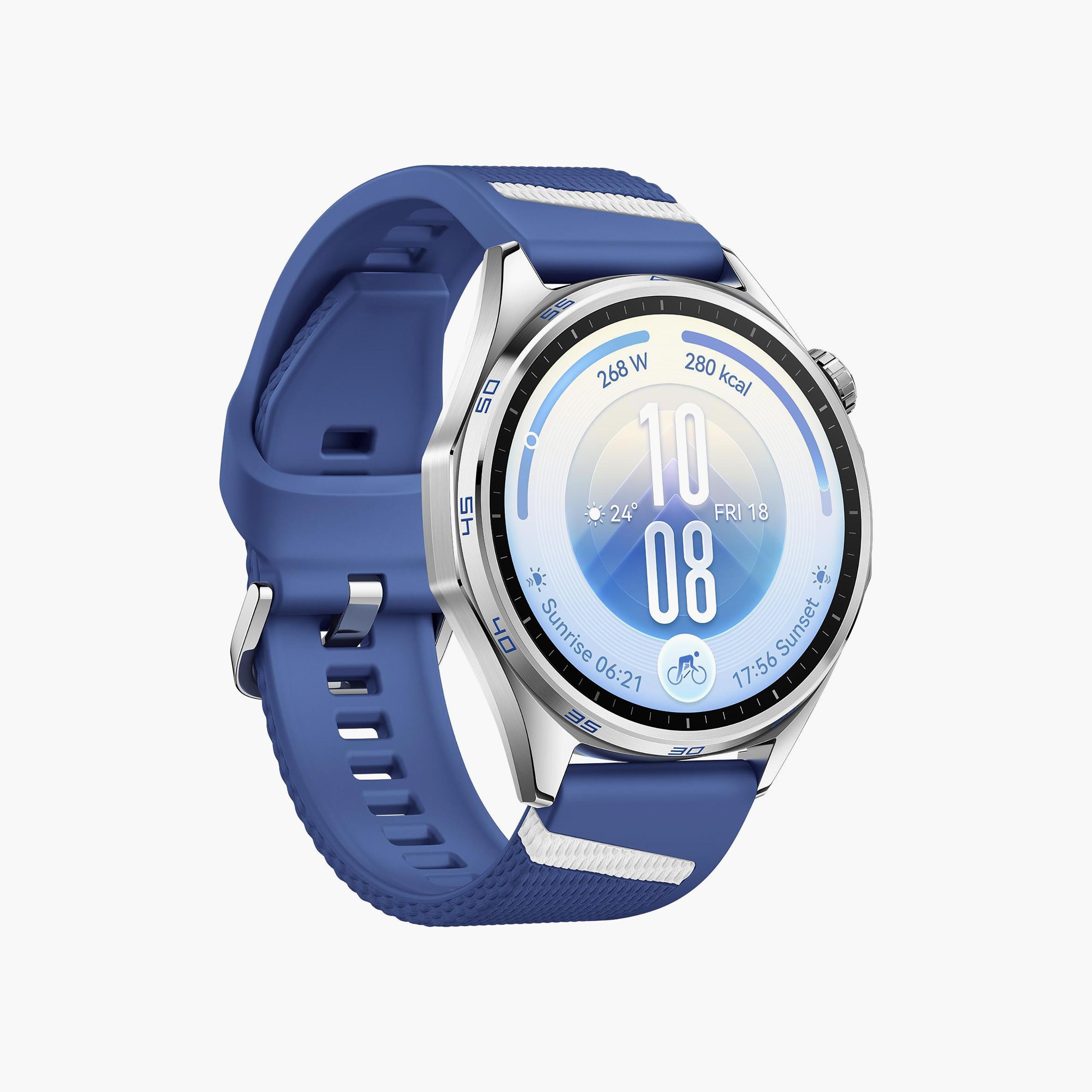 Huawei GT7 Atum Blue Blue EasyCross Fluoroelastomer 46MM with Strap | HUW-BD-GT7-ATUM-BLU+STRAP-men-watchesandjewellery-watches-image-2