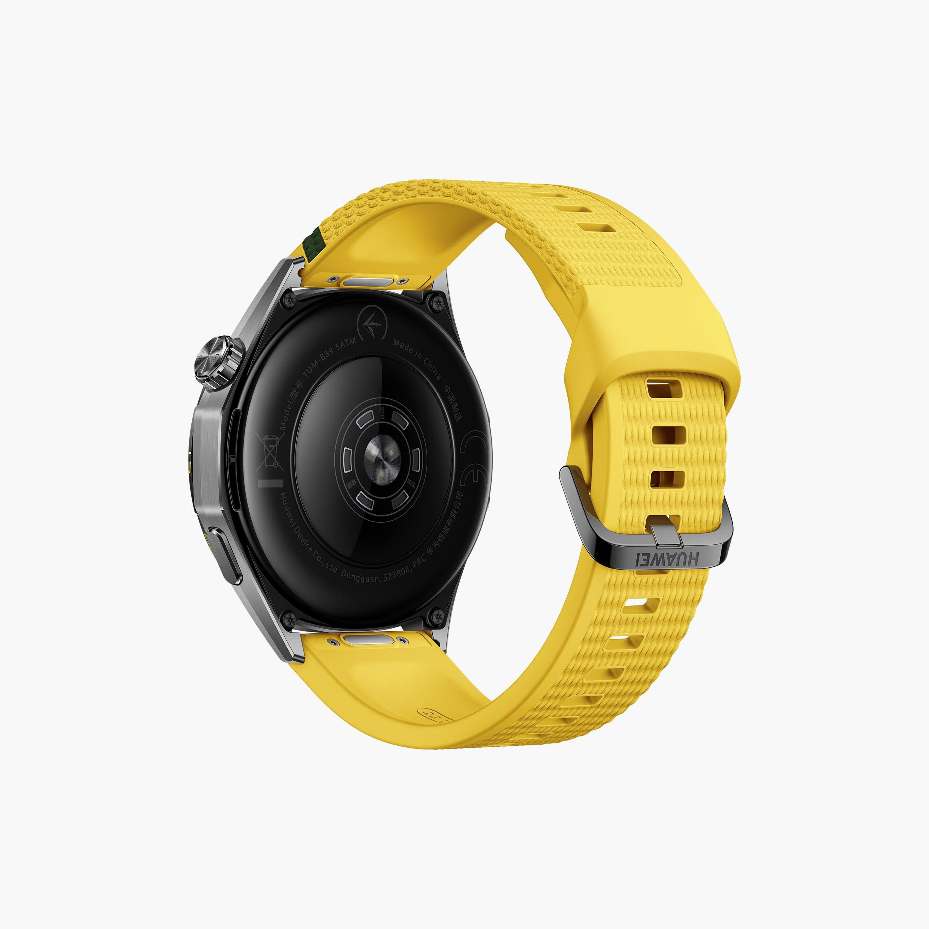 Huawei GT7 Atum Yellow Yellow EasyCross Fluoroelastomer 46MM with Strap | HUW-BD-GT7-ATUM-YLW+STRAP-men-watchesandjewellery-watches-image-7