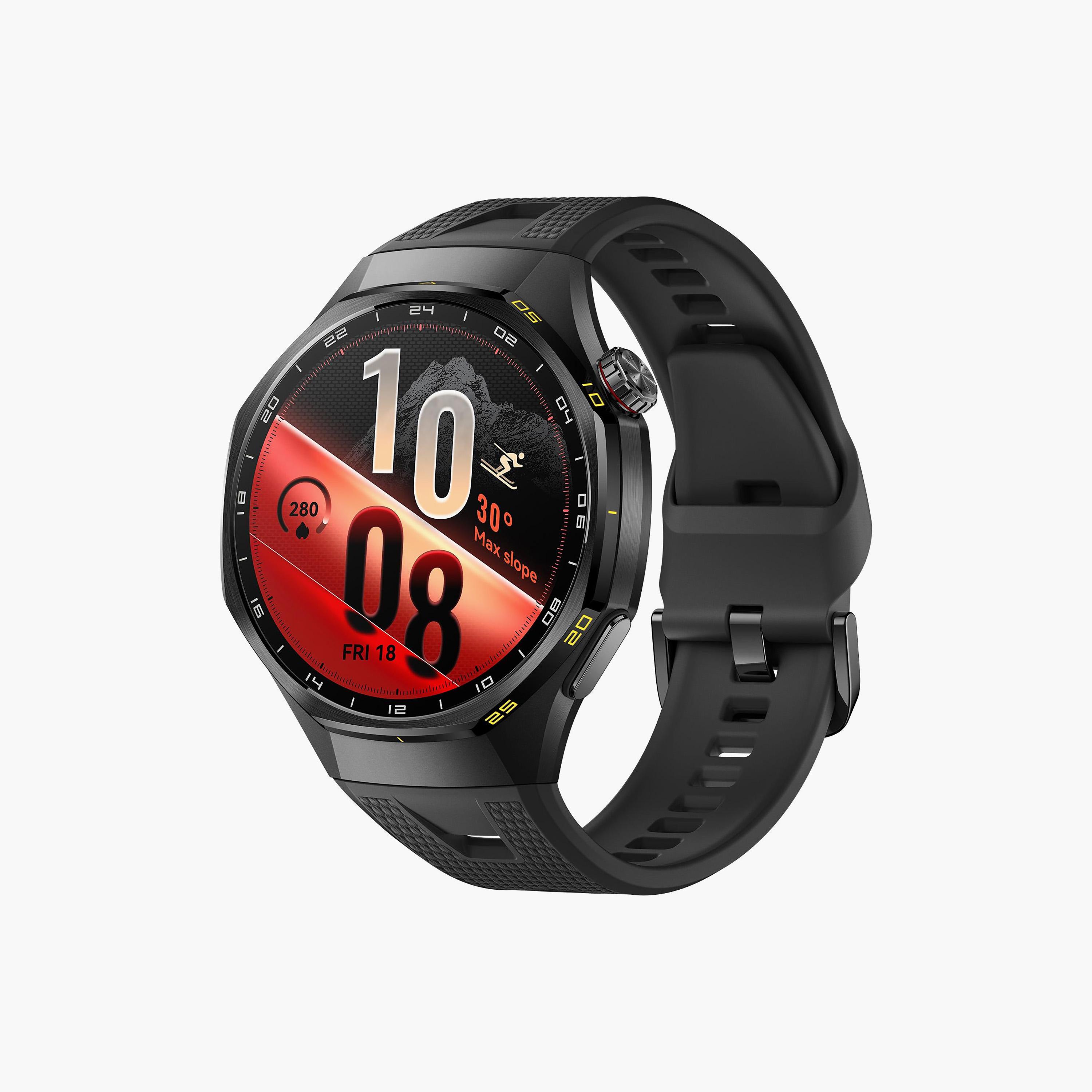 ساعة هواوي GT7 Pro أتوم أسود 46 ملم سوار فلورو إيلاستومر إيزي كروس | HUW-BD-GT7PRO-ATUM-BLK-men-watchesandjewellery-watches-image-4