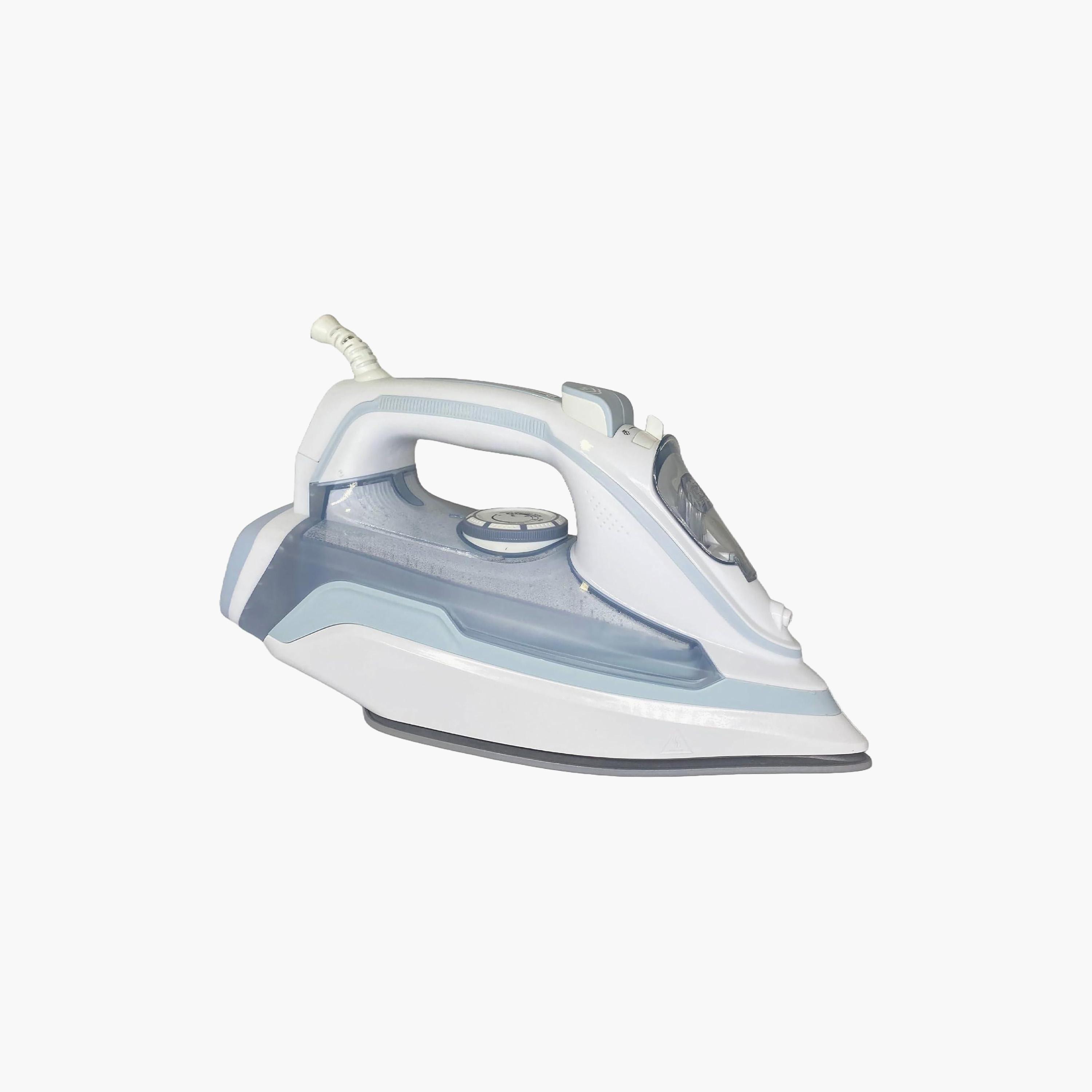 مكواة بخار رمادي وأبيض SI-408 من كراونلاين-household-appliances-homeappliances-ironandsteamers-image-1