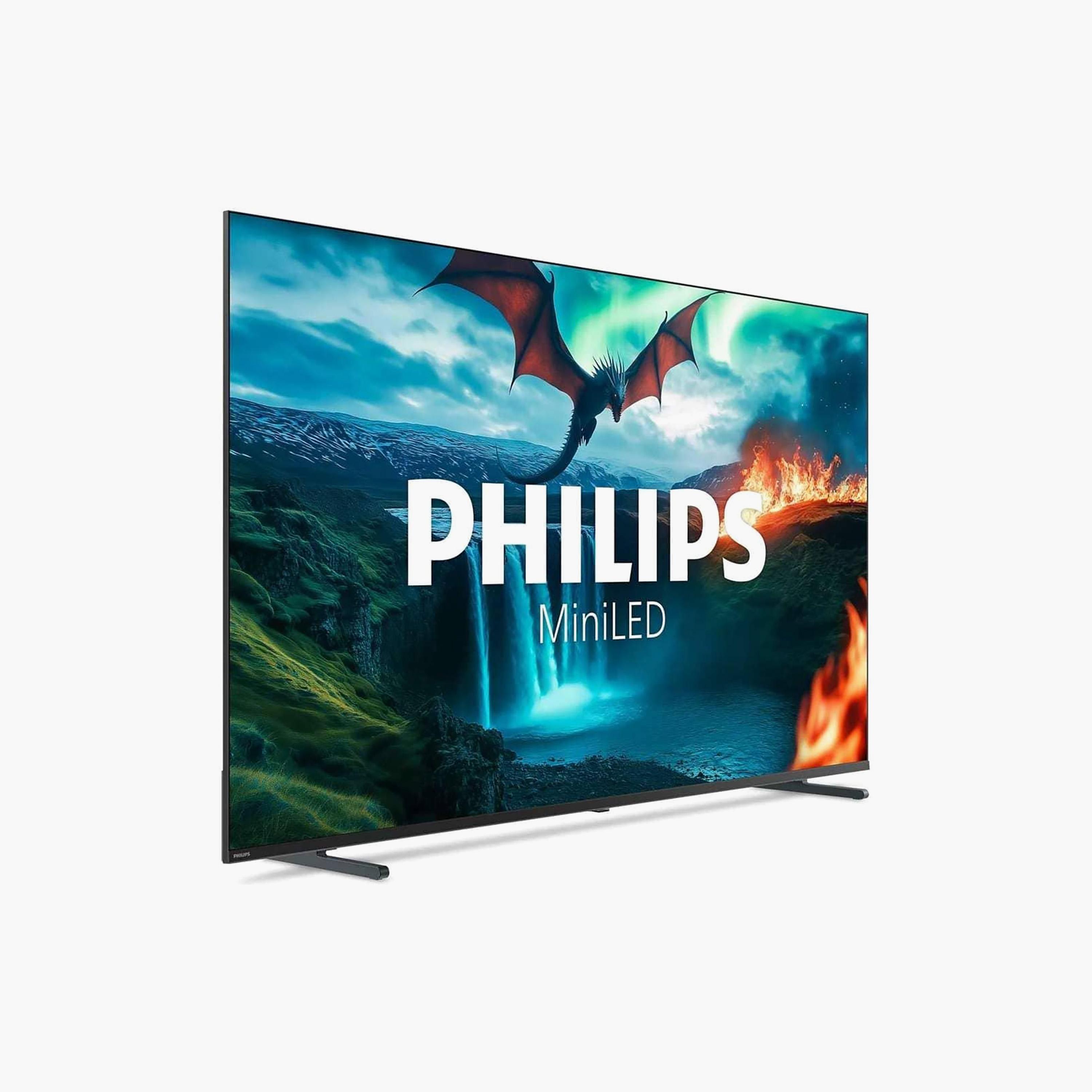 Philips 85 Inch Mini LED 4K Google TV, P5 Engine, 144Hz, Dolby Atmos, 2025, 85MLED800/56-electronics-televisionandvideo-image-4