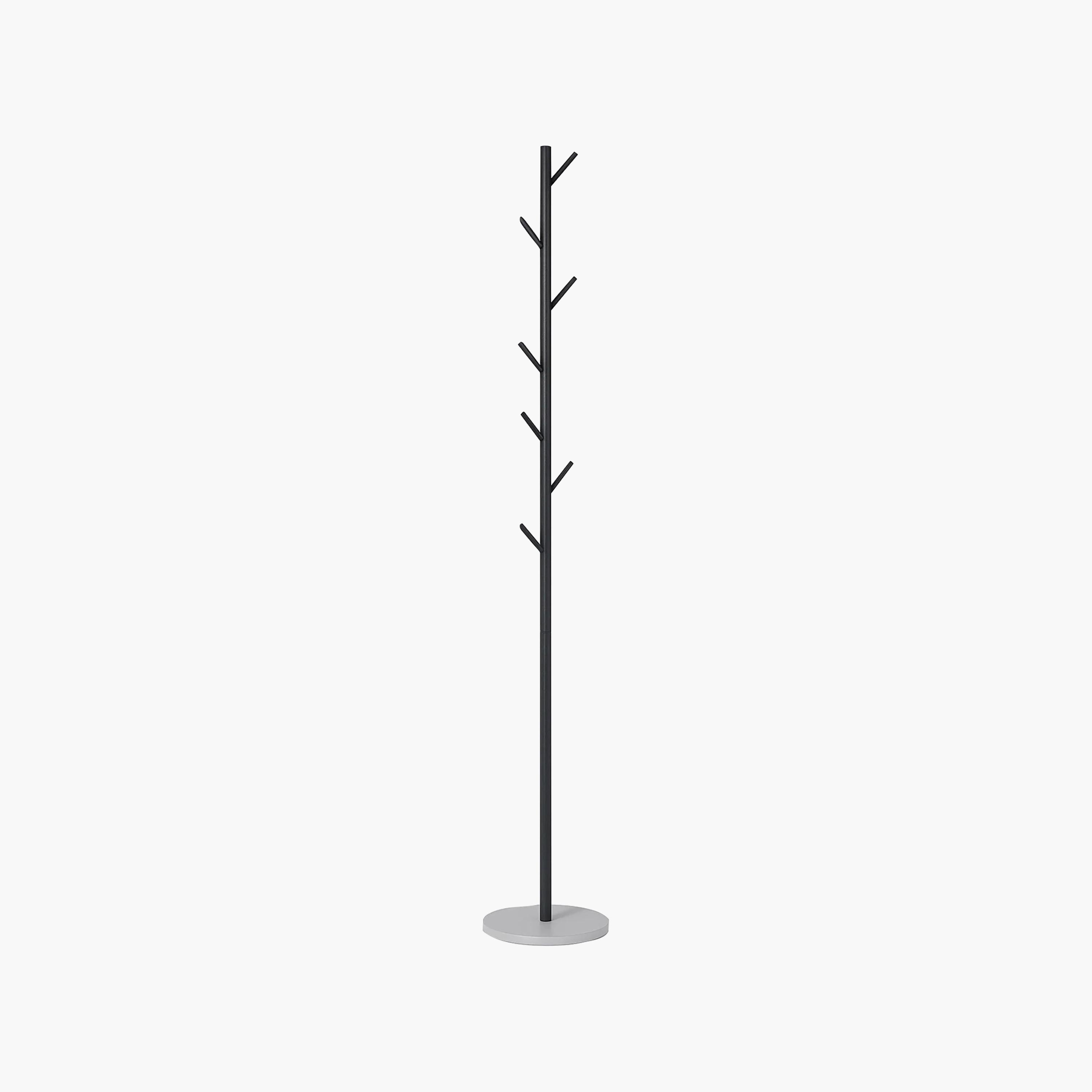 Maria Homes Minimalist Metal Coat Rack with Concrete Base & Hooks-household-storage-storagesolutions-tallhangers-image-6