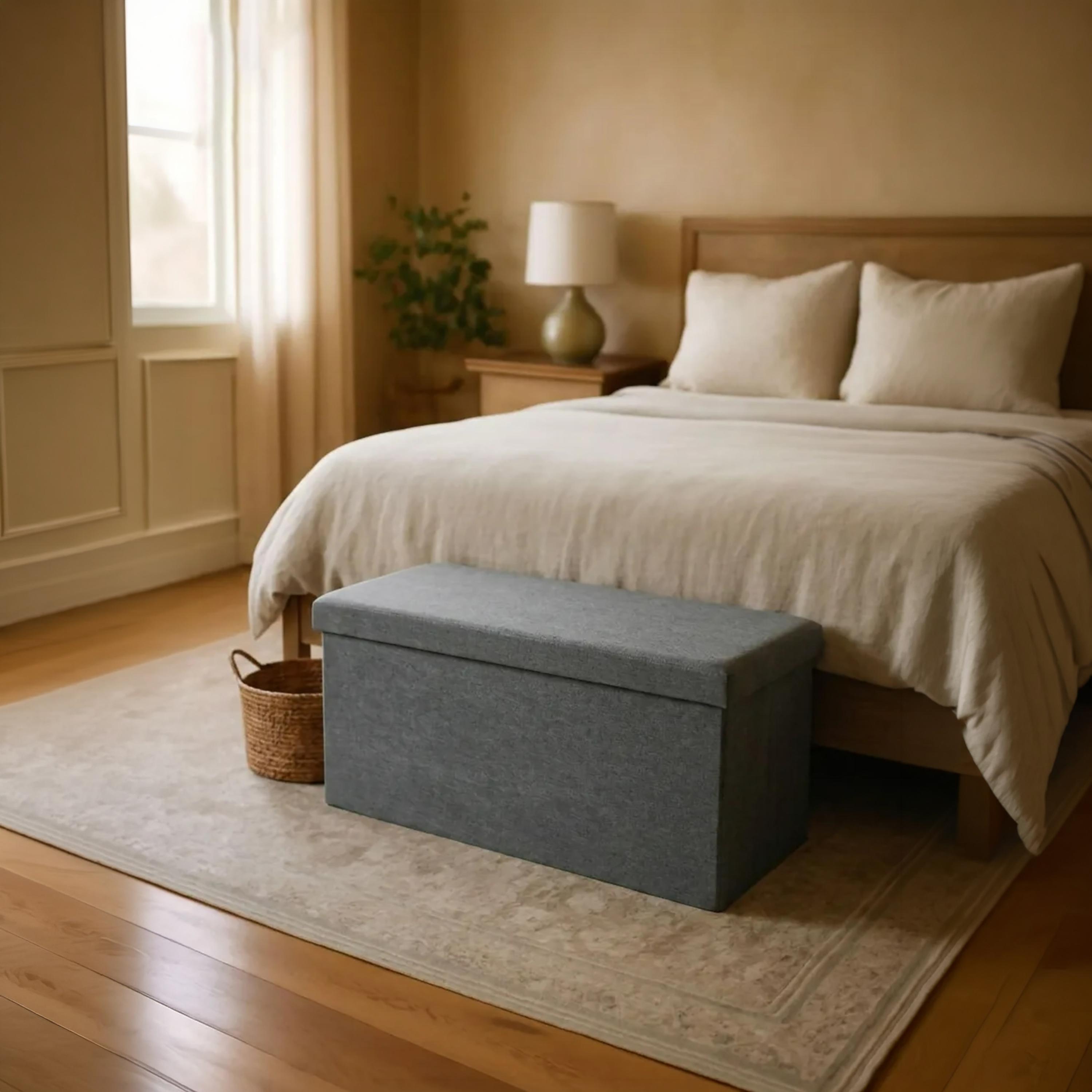 Maria Homes Grey Bench-furniture-sofaandseating-chaiseandbenches-image-2