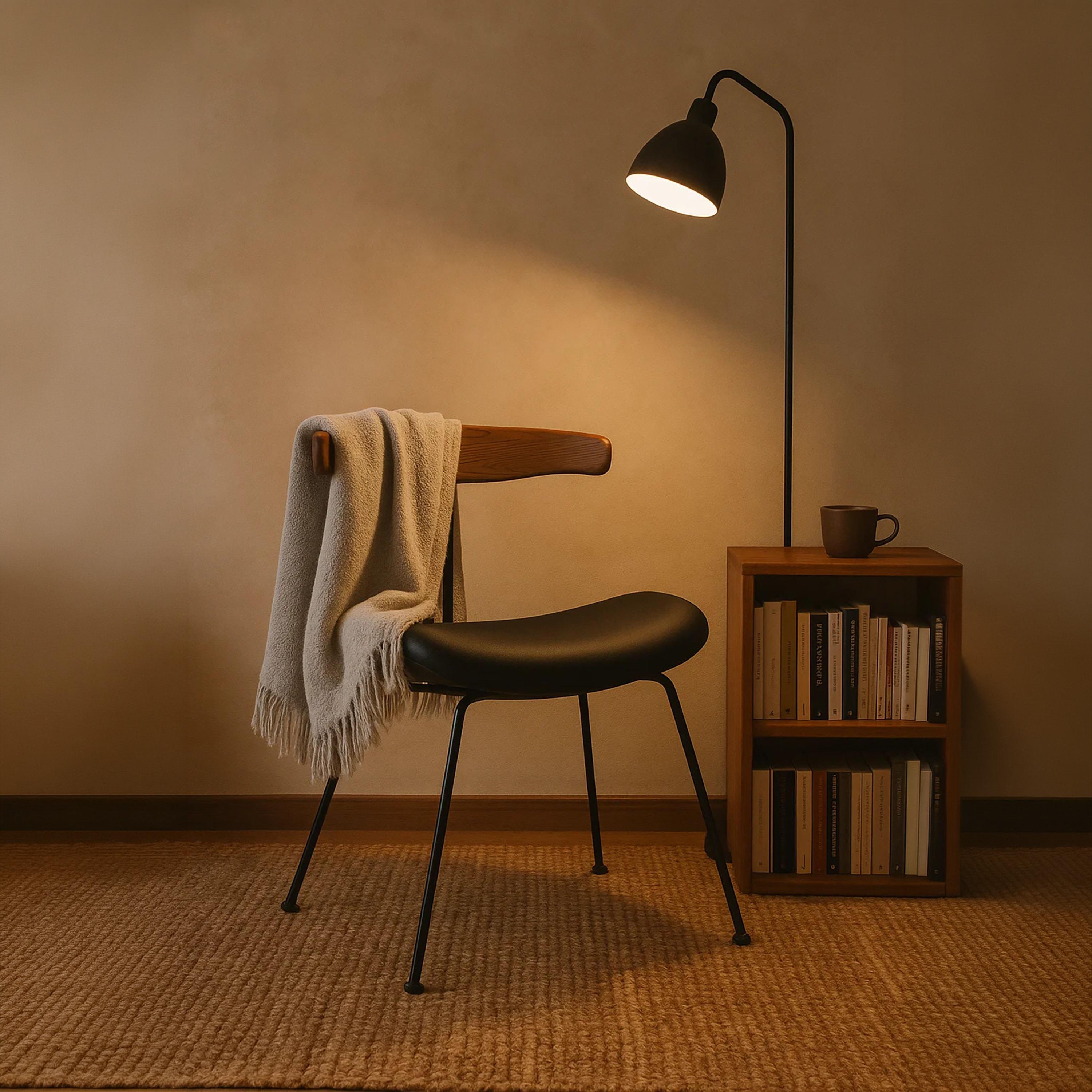 كرسي أنيق بدون ذراعين من ماريا هومز-furniture-diningroom-chairsandbenches-image-2