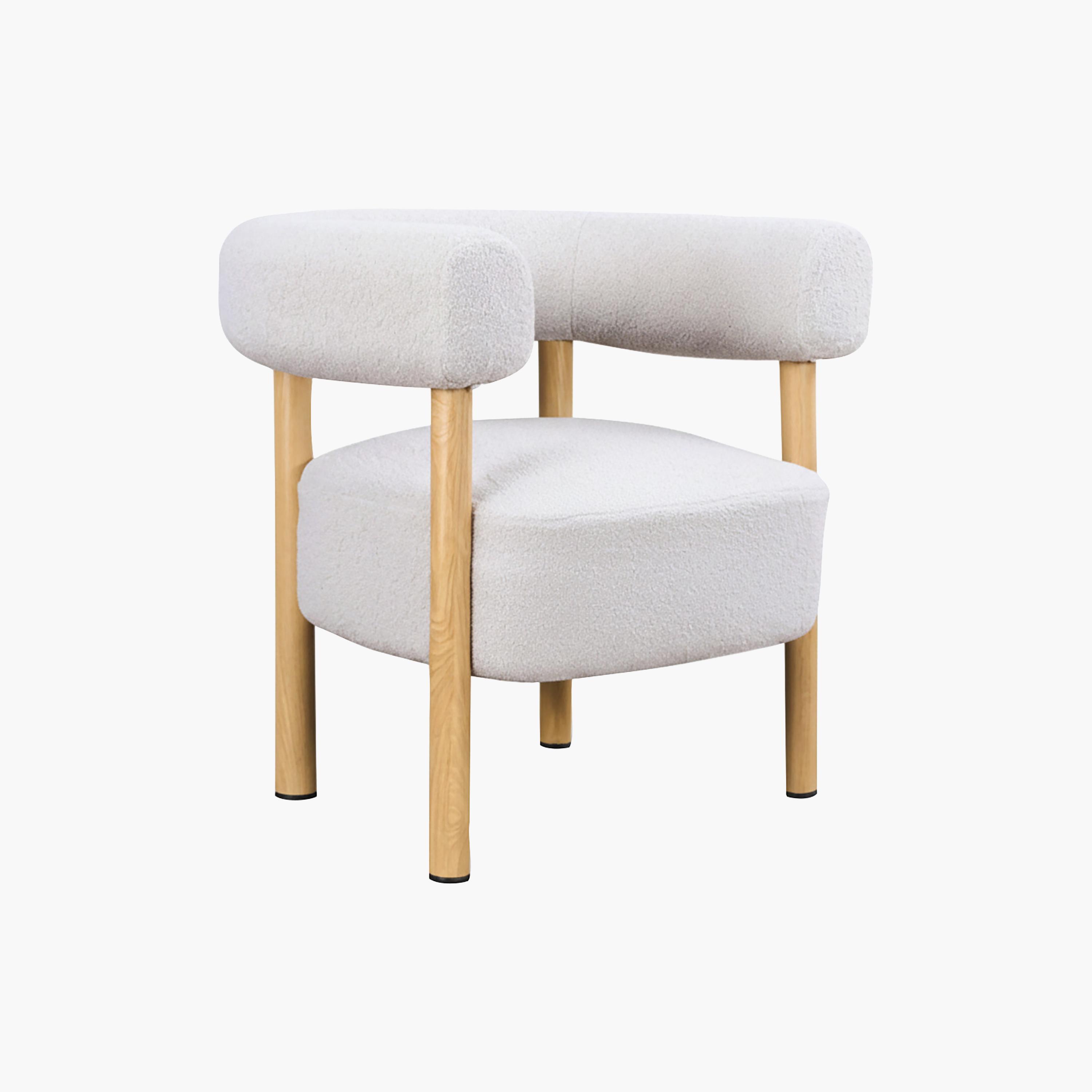 Maria Homes Curved Arm Chair-furniture-sofaandseating-armchairs-image-5
