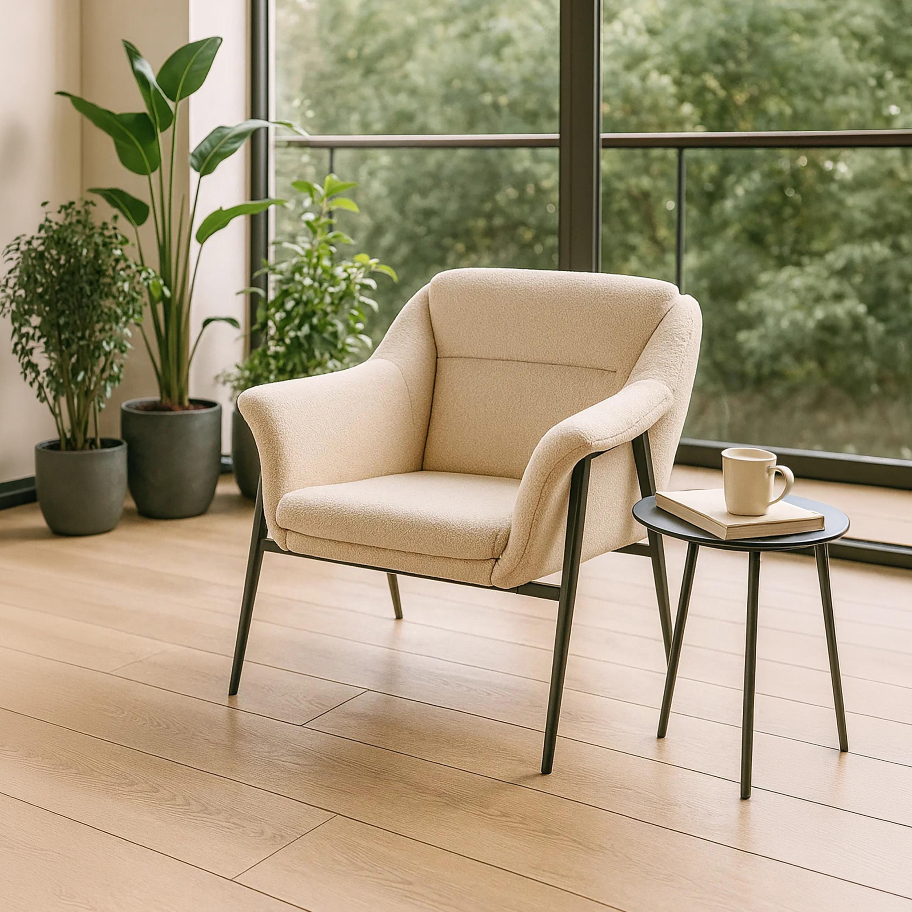 Maria Homes Padded Arm Chair-furniture-sofaandseating-armchairs-image-3