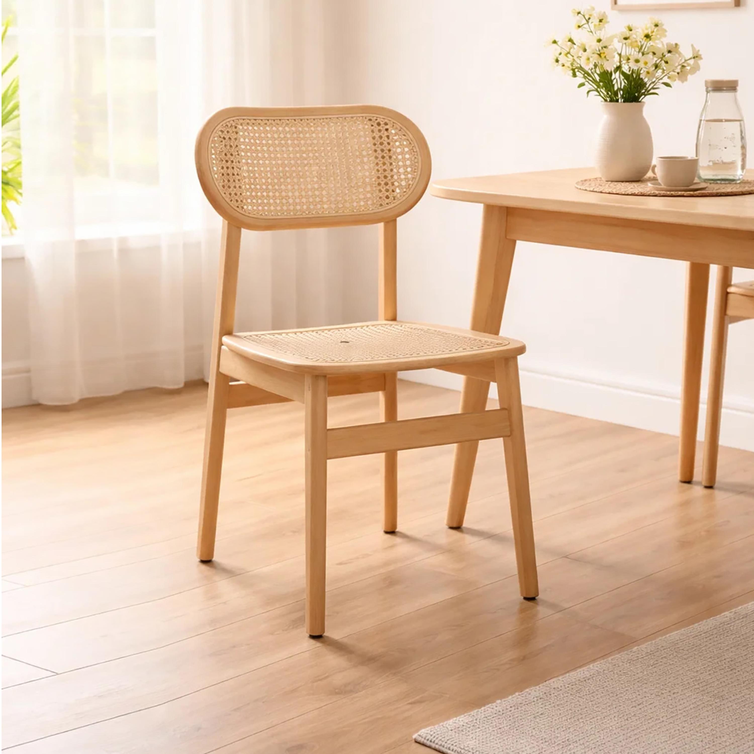 كرسي بدون مساند للذراعين من ماريا هومز-furniture-diningroom-chairsandbenches-image-1