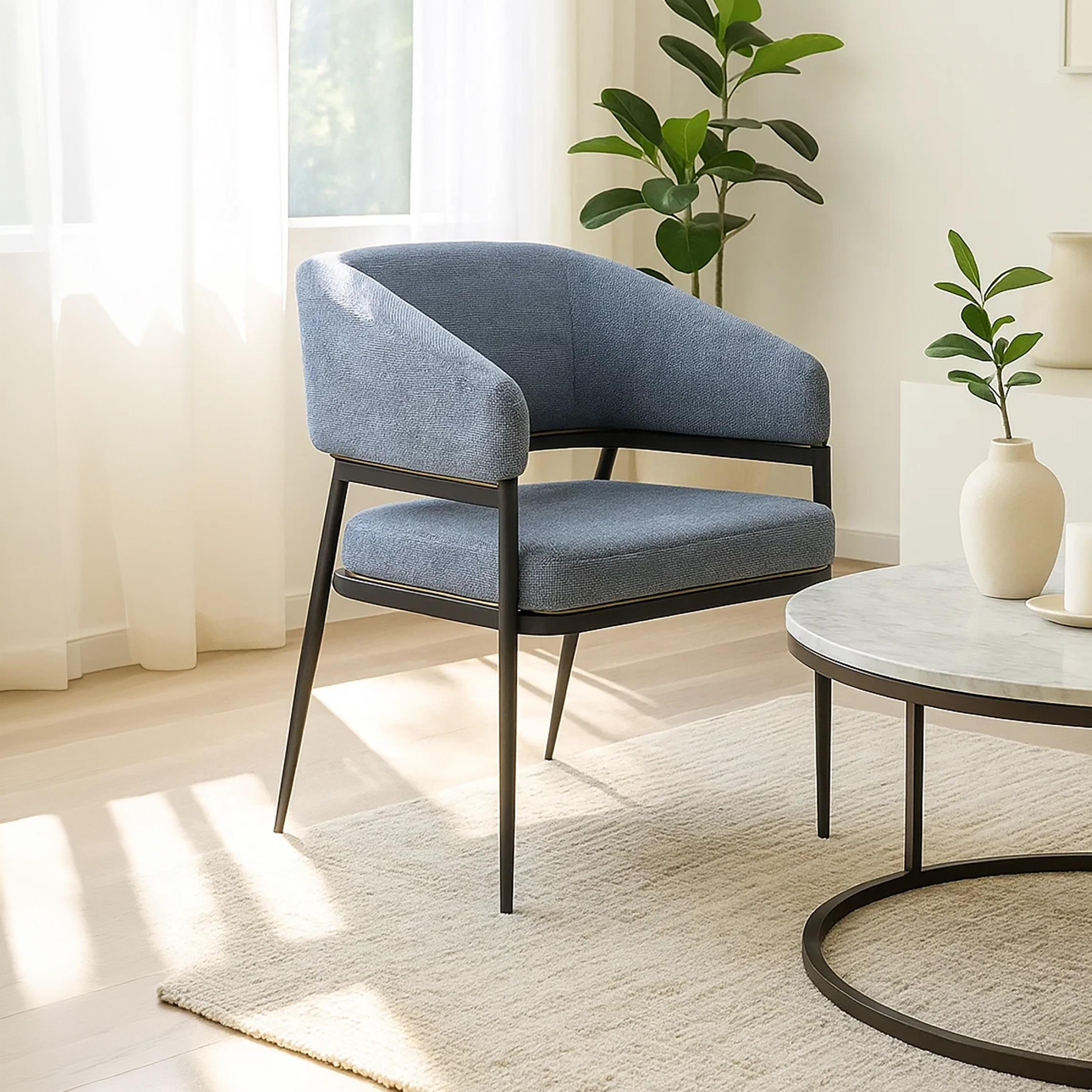 Maria Homes Padded Arm Chair-furniture-sofaandseating-armchairs-image-3