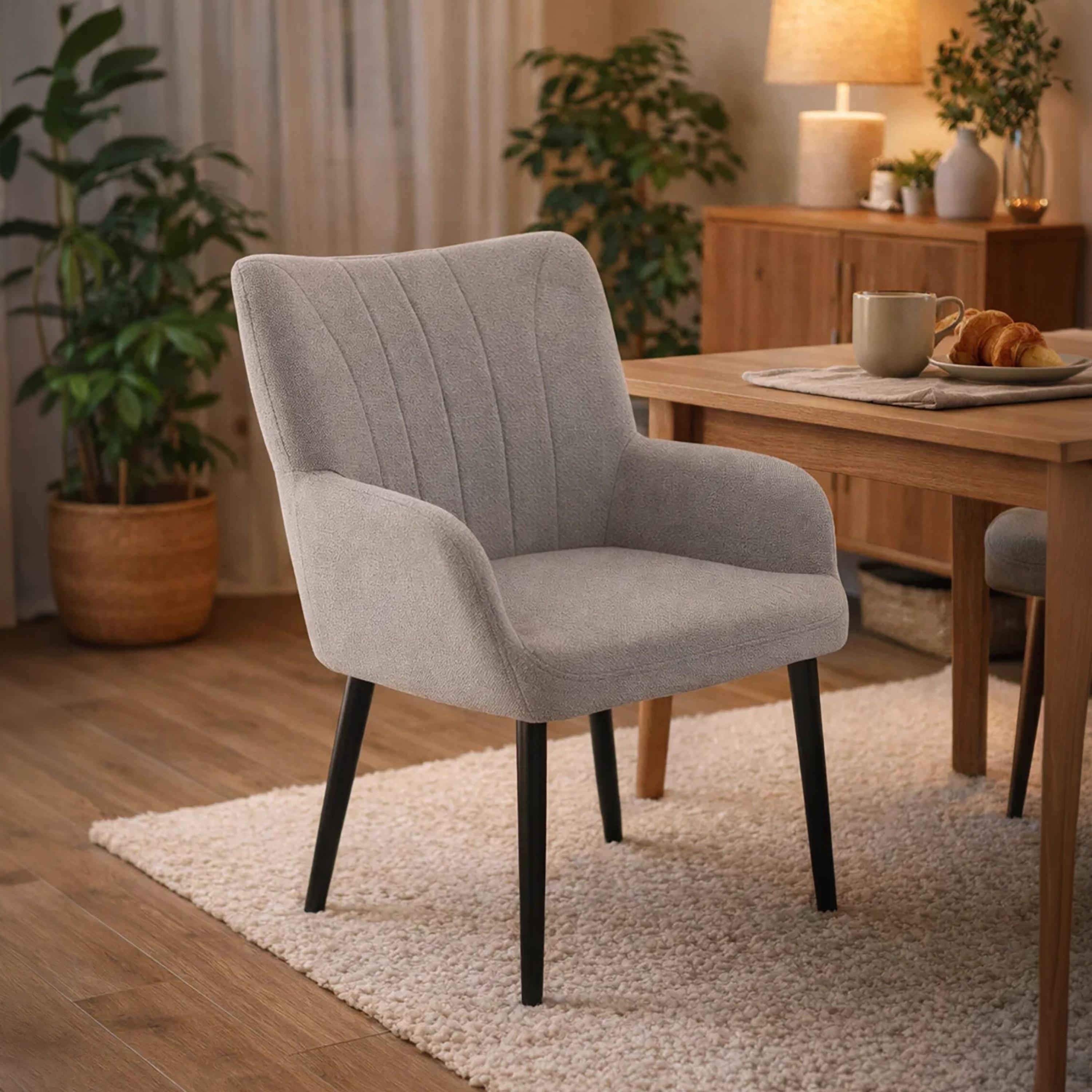 Maria Homes Padded Arm Chair-furniture-sofaandseating-armchairs-image-1